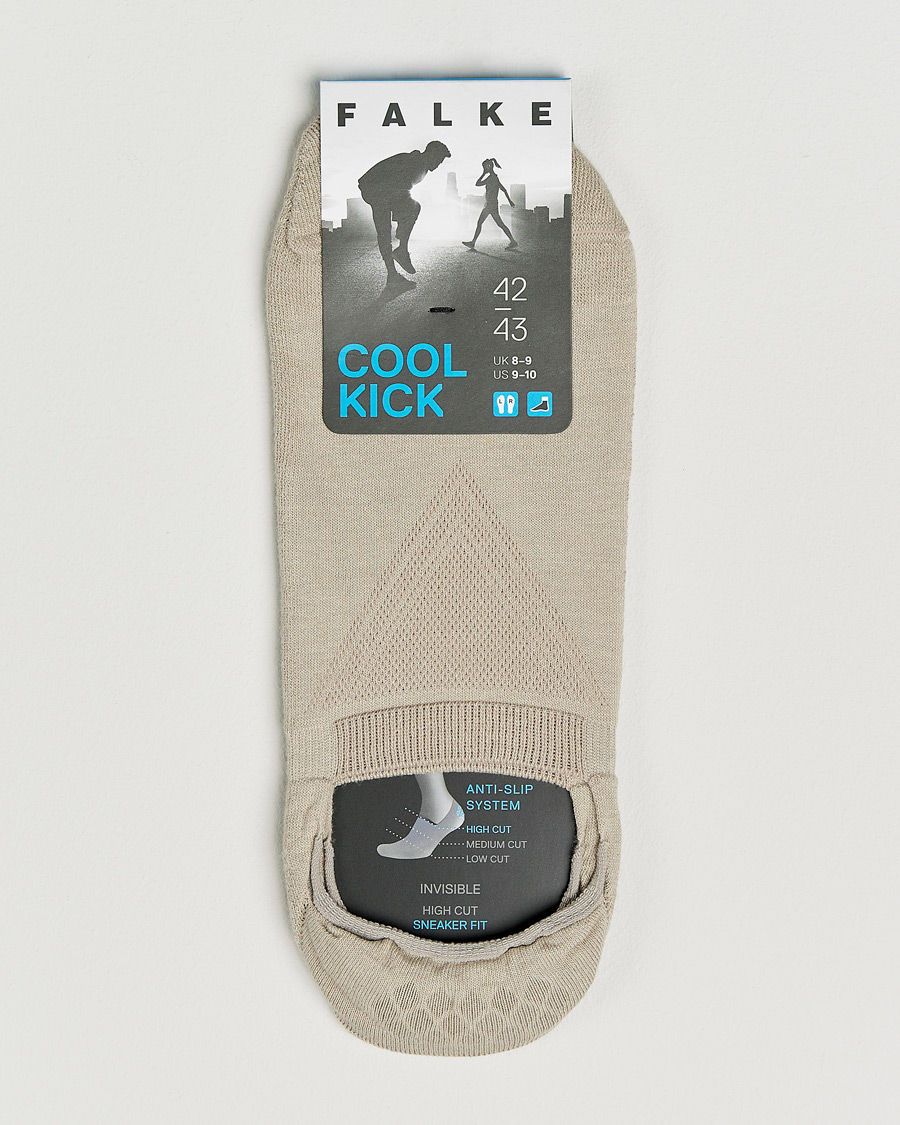 Herre | Undertøy | Falke | Cool Kick Invisible Socks Beige