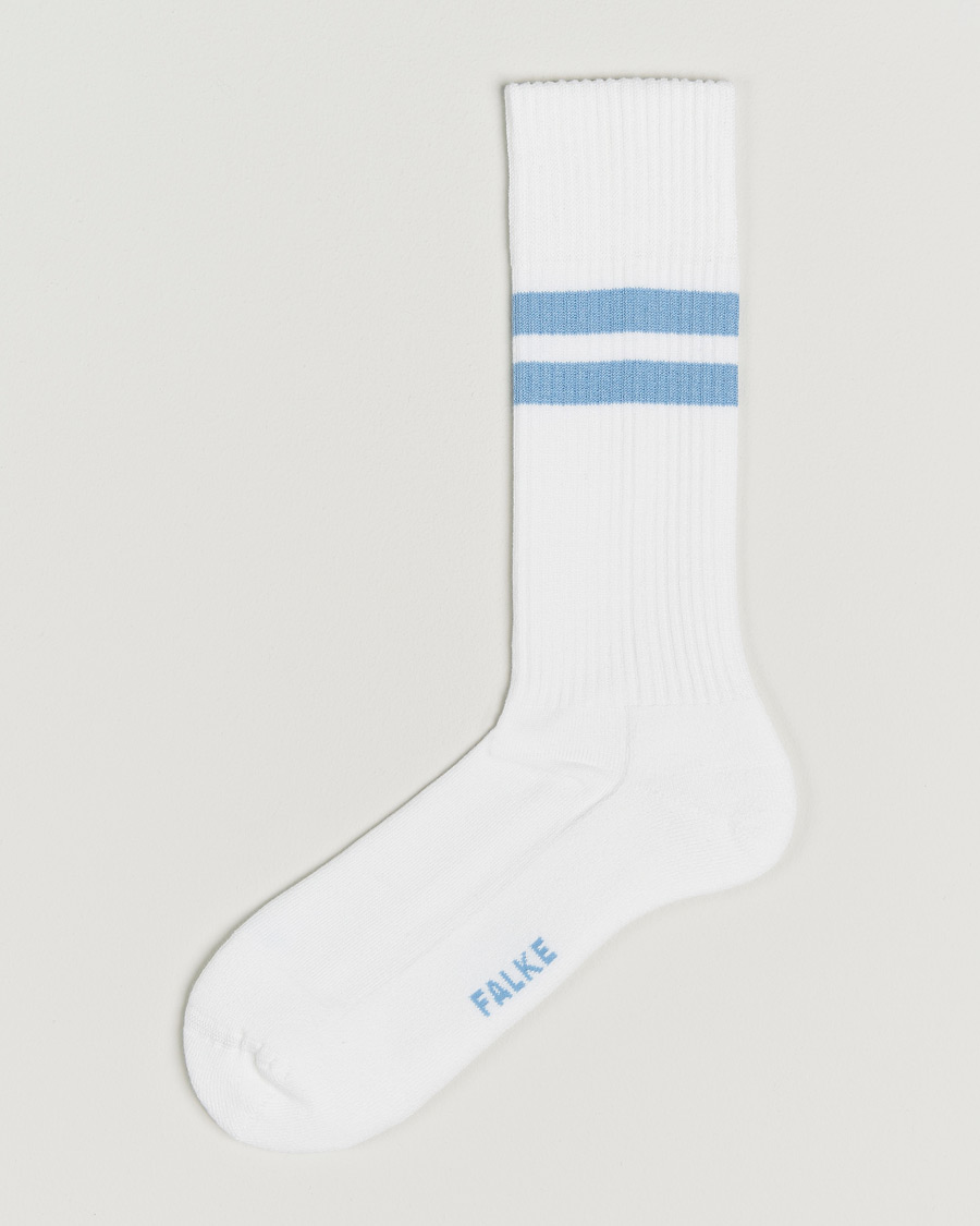 Herre | Undertøy | Falke | Dynamic Tennis Sock White/Blue