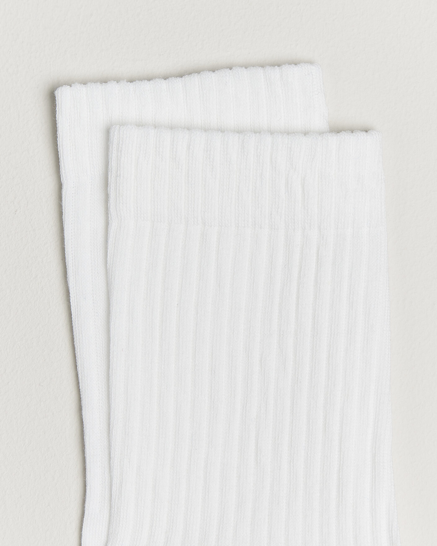 Herre | Undertøy | Falke | Run Rib Crew Sock White