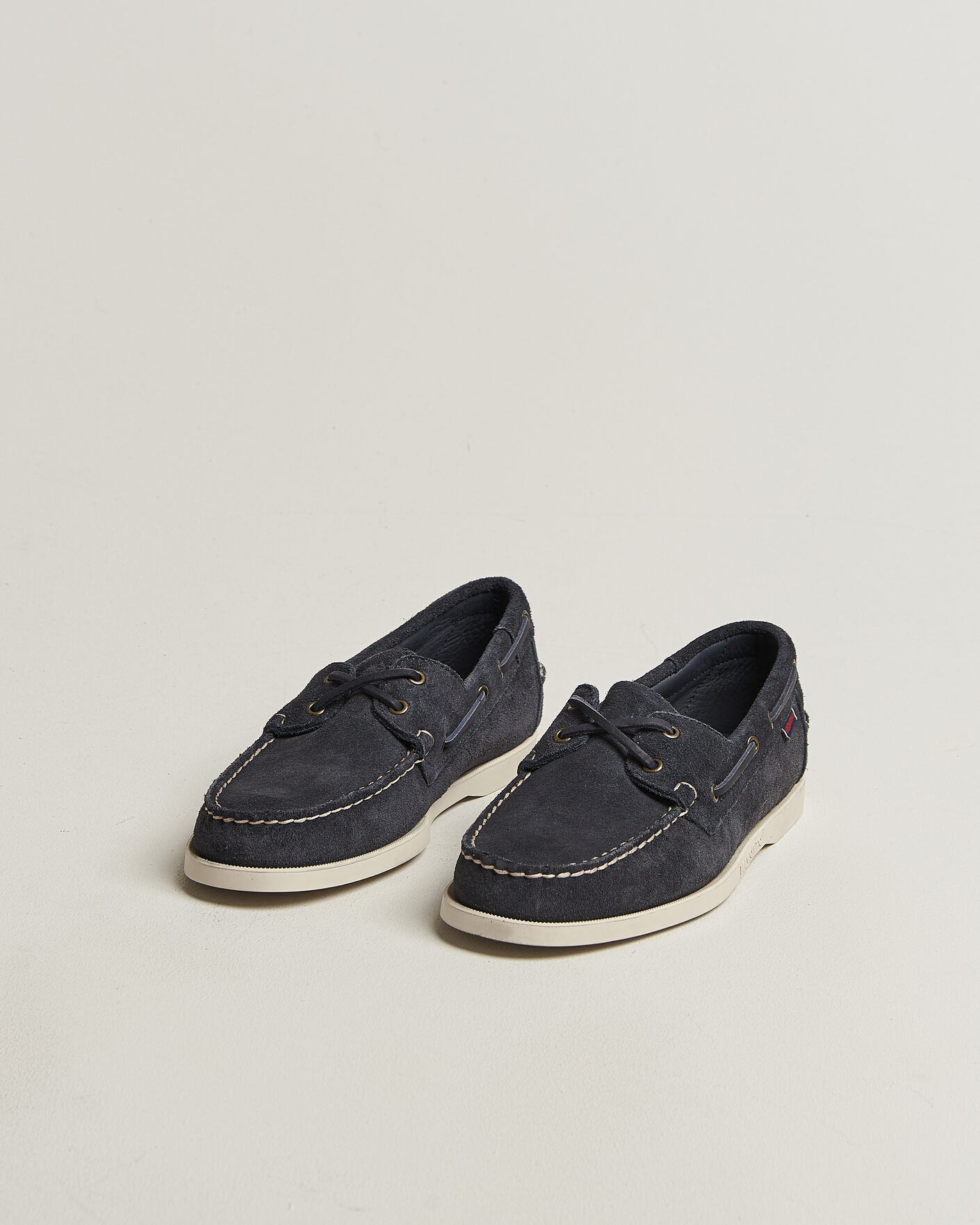 Herre | Seilersko | Sebago | Docksides Suede Boat Shoe Blue Navy