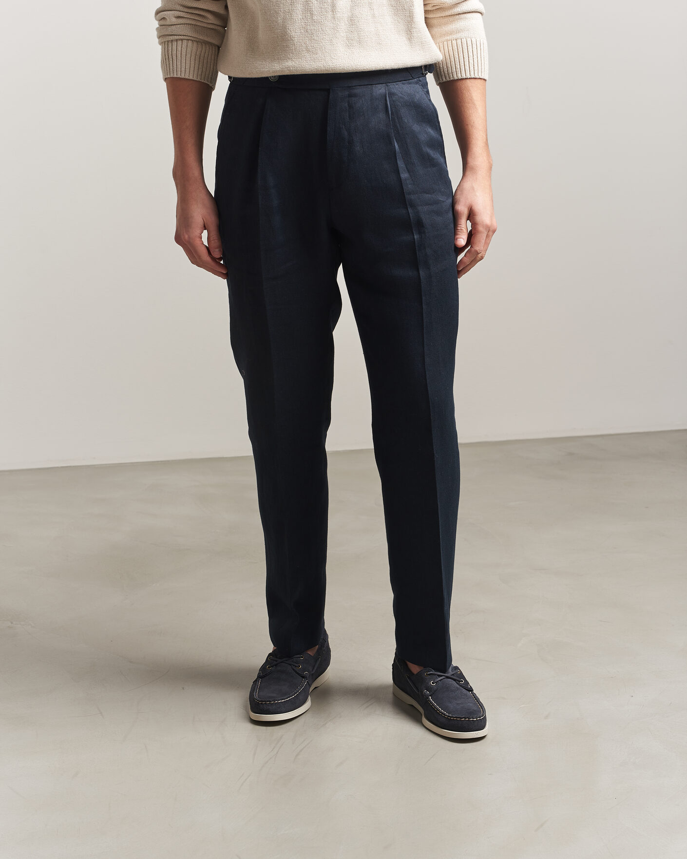 Herre | Seilersko | Sebago | Docksides Suede Boat Shoe Blue Navy