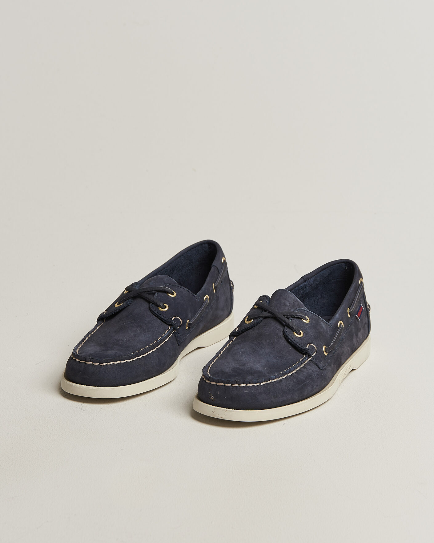 Herre | Seilersko | Sebago | Docksides Portland Nubuck Boat Shoe Blue Navy