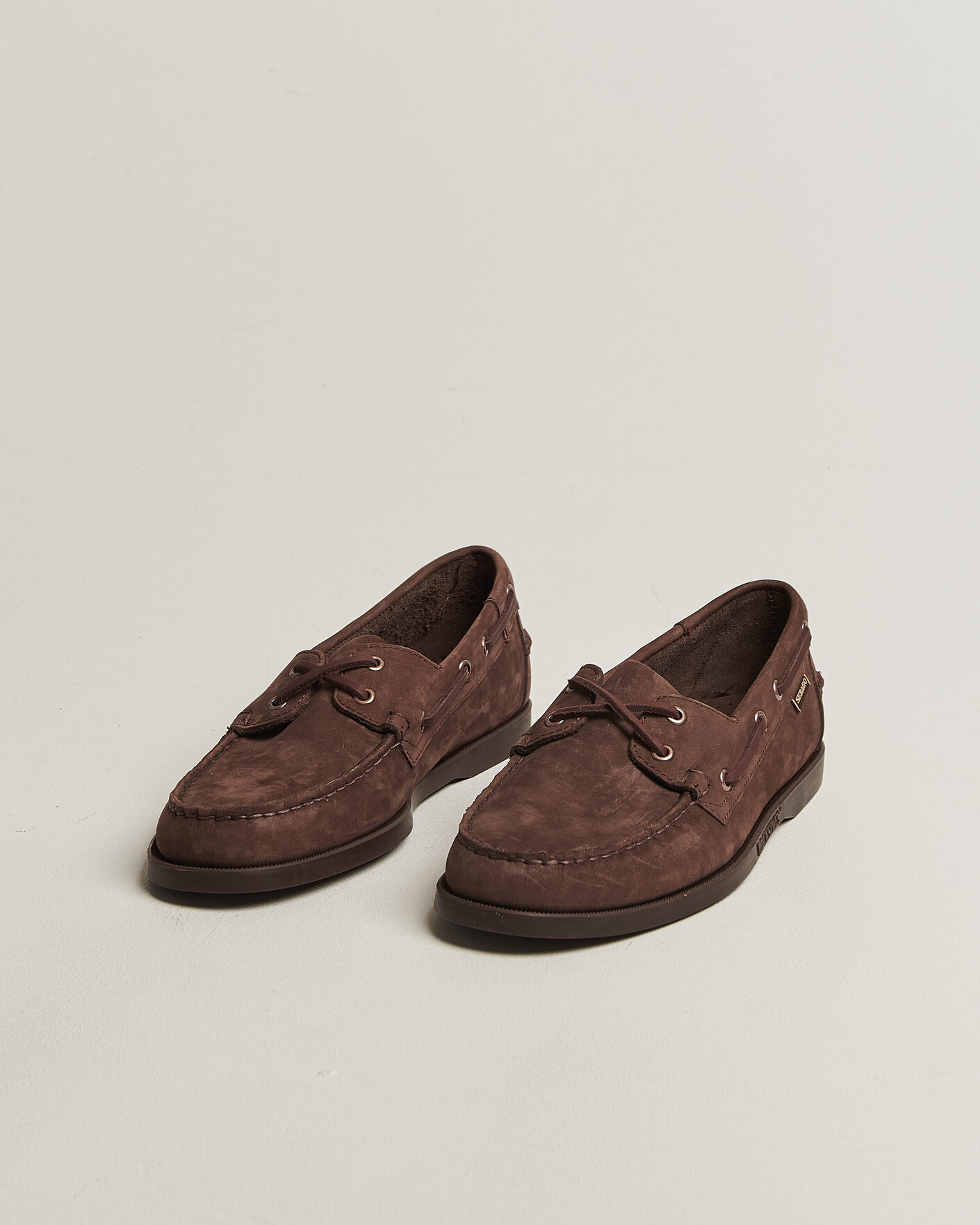 Herre | Seilersko | Sebago | Docksides Portland Nubuck Boat Shoe Brown Taupe