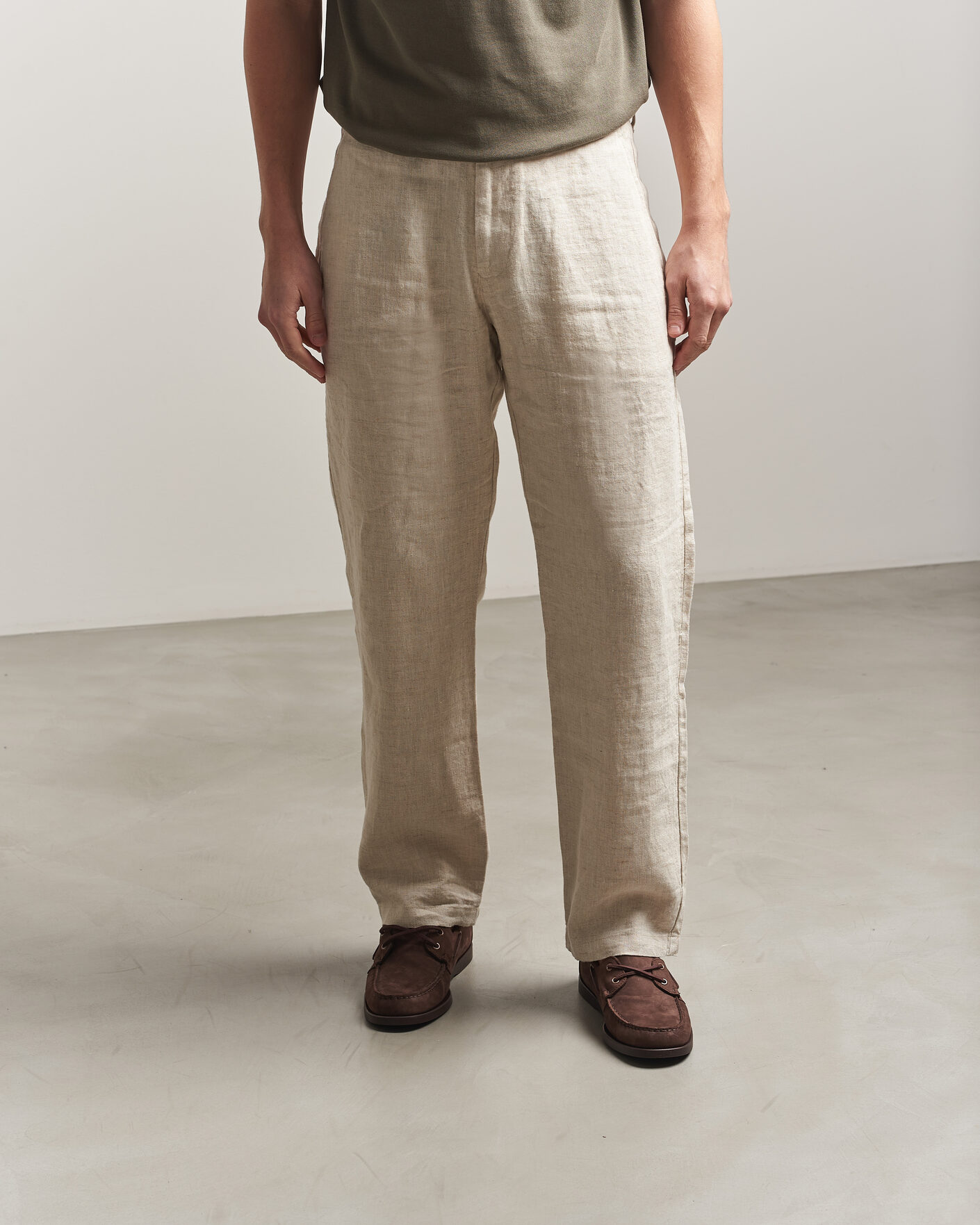 Herre | Seilersko | Sebago | Docksides Portland Nubuck Boat Shoe Brown Taupe