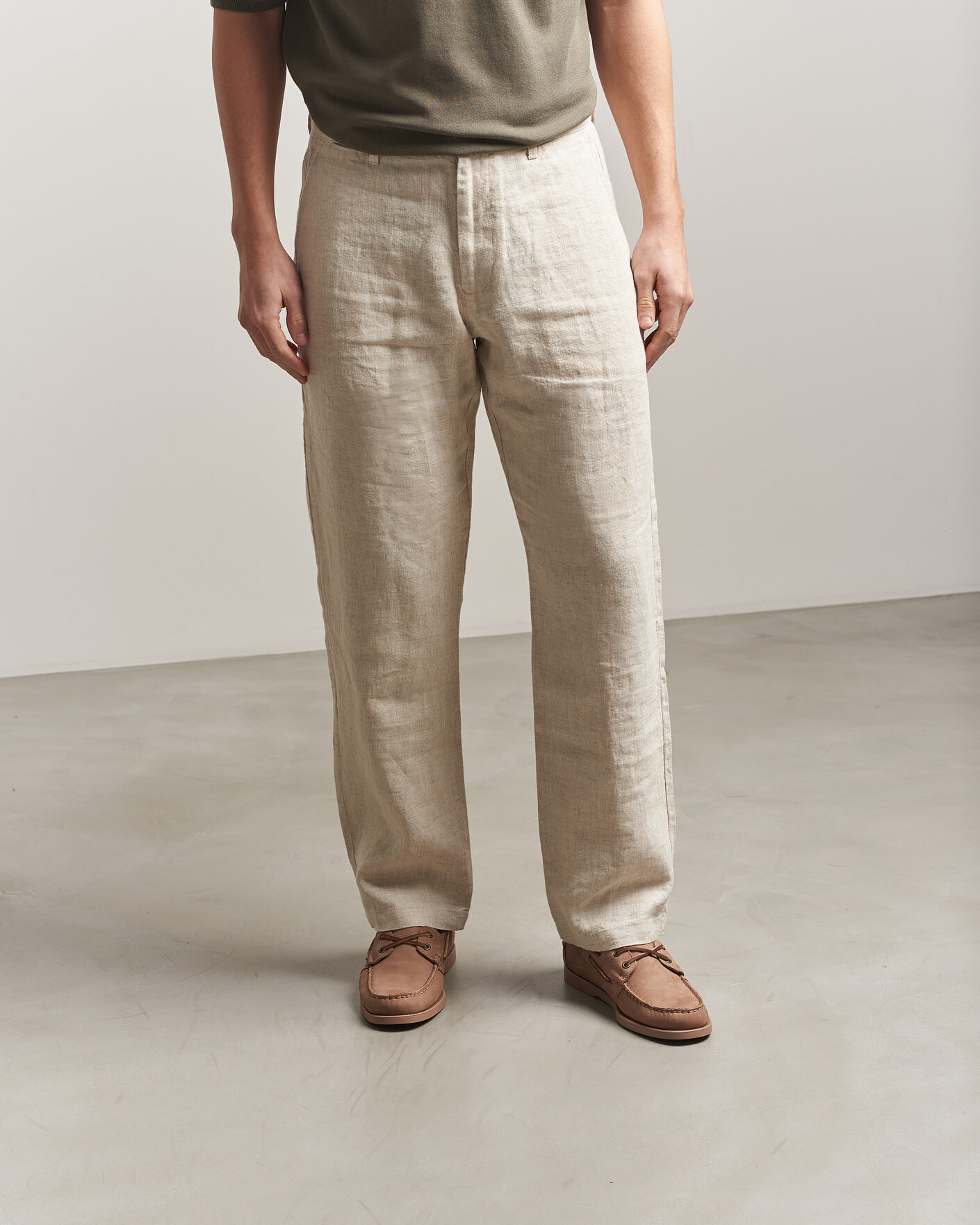 Herre | Seilersko | Sebago | Docksides Portland Nubuck Boat Shoe Beige Taupe