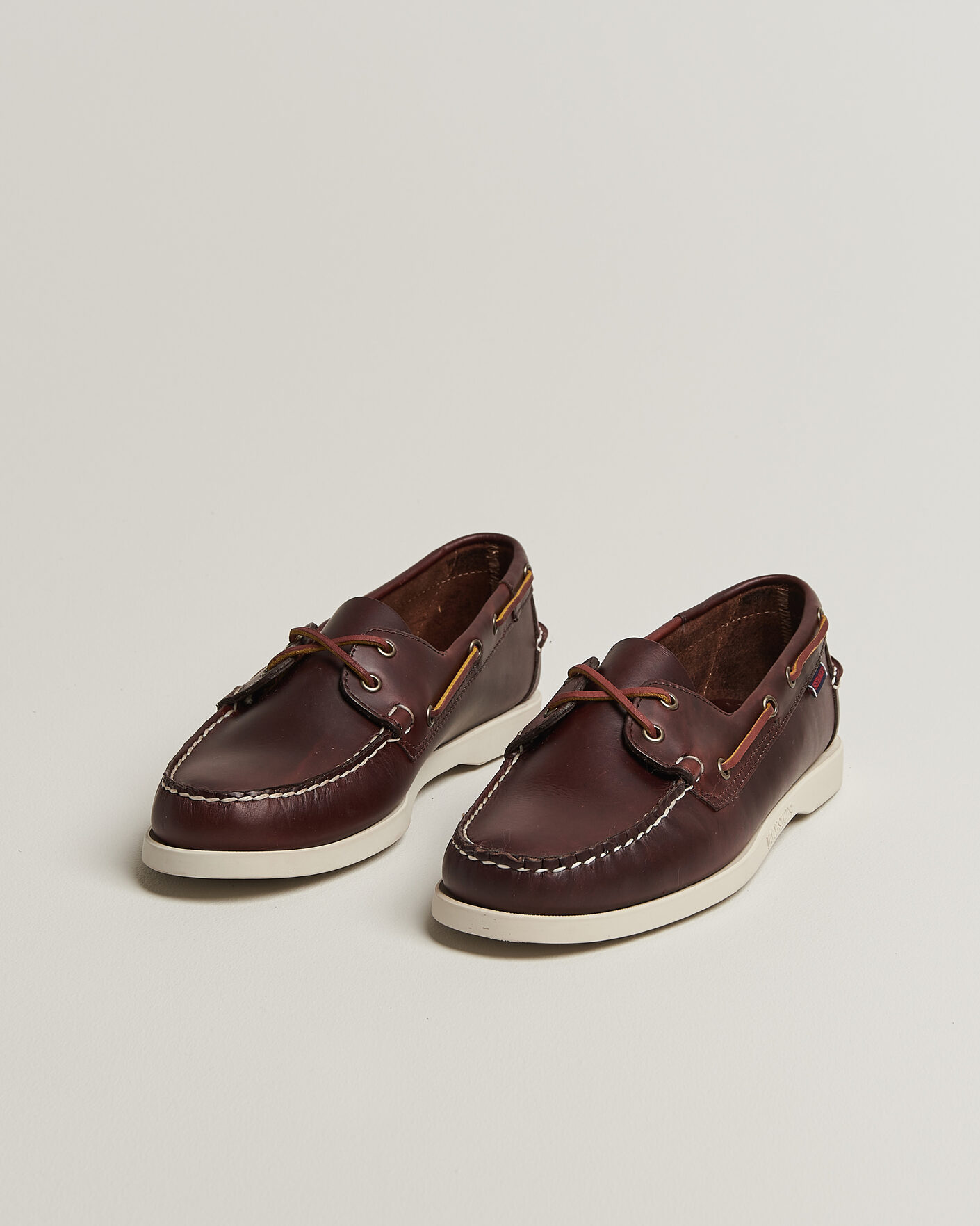 Herre | Seilersko | Sebago | Docksides Portland Waxed Boat Shoe Dark Brown
