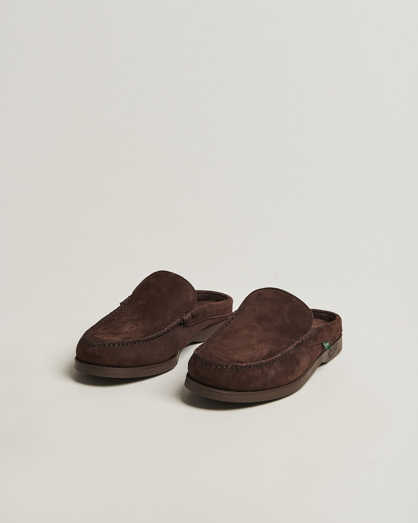Herre | Sandaler og tøfler | Paraboot | Bahamas Slipper Chocolate Nubuck