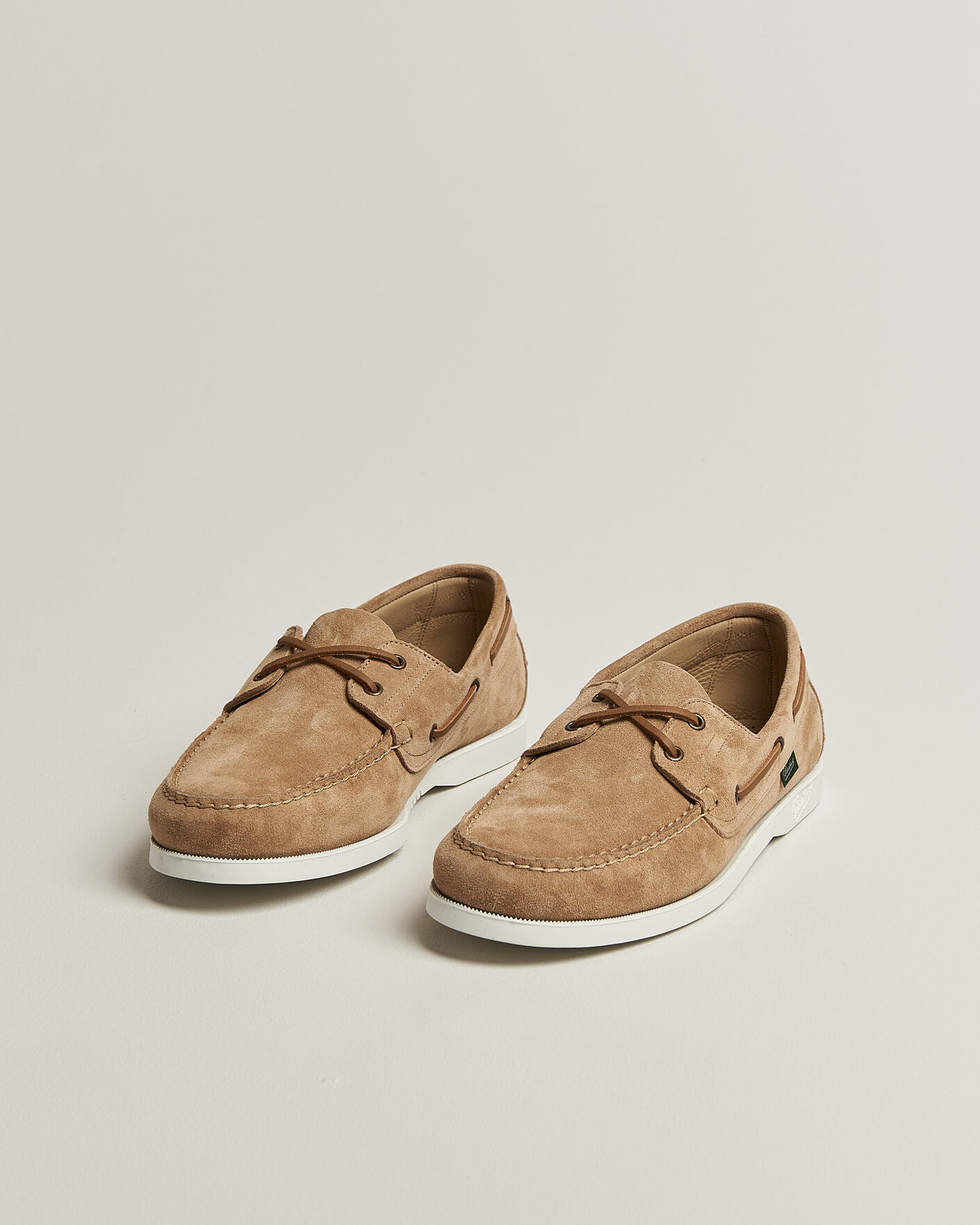 Herre | Seilersko | Paraboot | Barth Boat Shoe Beige Suede