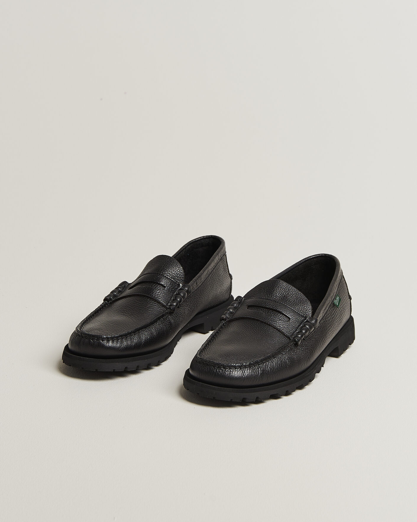 Herre | Loafers | Paraboot | Coraux Raid Moccasin Black