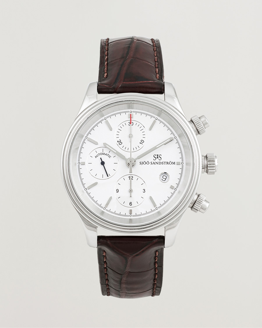 Herre | Pre-Owned & Vintage Watches | Sjöö Sandström Pre-Owned | Royal Steel Chrono