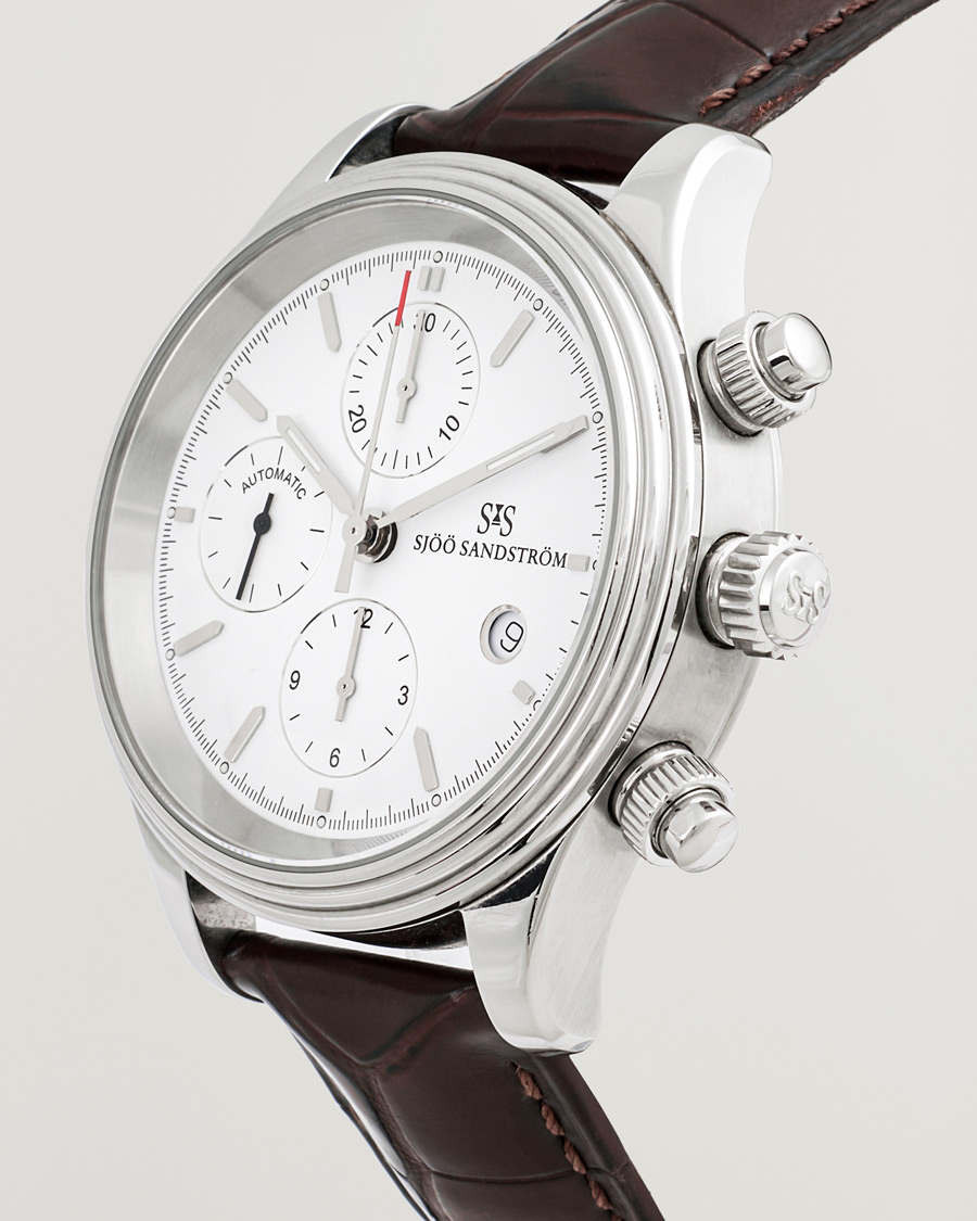 Herre | Pre-Owned & Vintage Watches | Sjöö Sandström Pre-Owned | Royal Steel Chrono