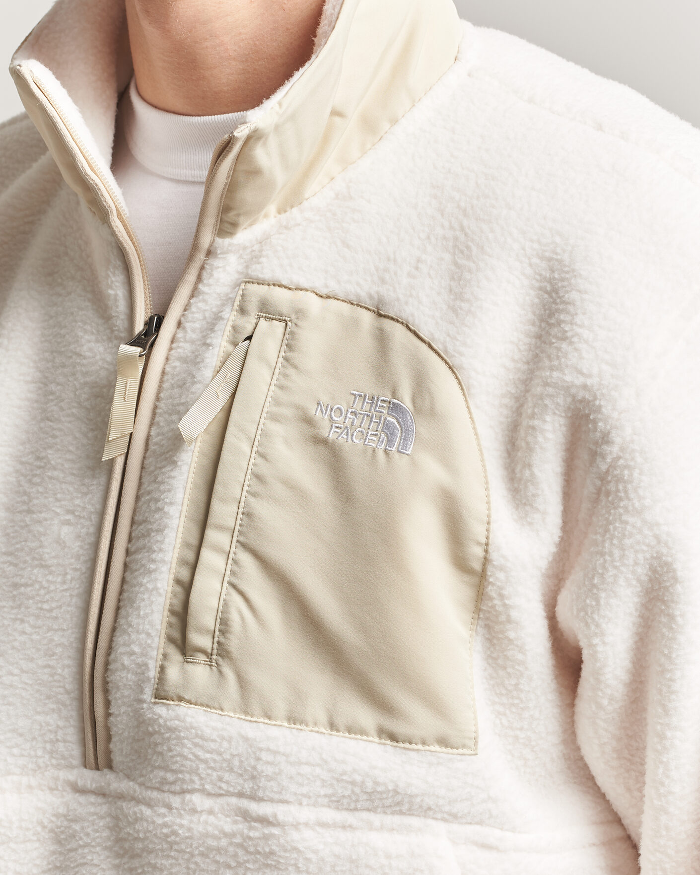Herre | Gensere | The North Face | Yumiori Fleece Half Zip White Dune