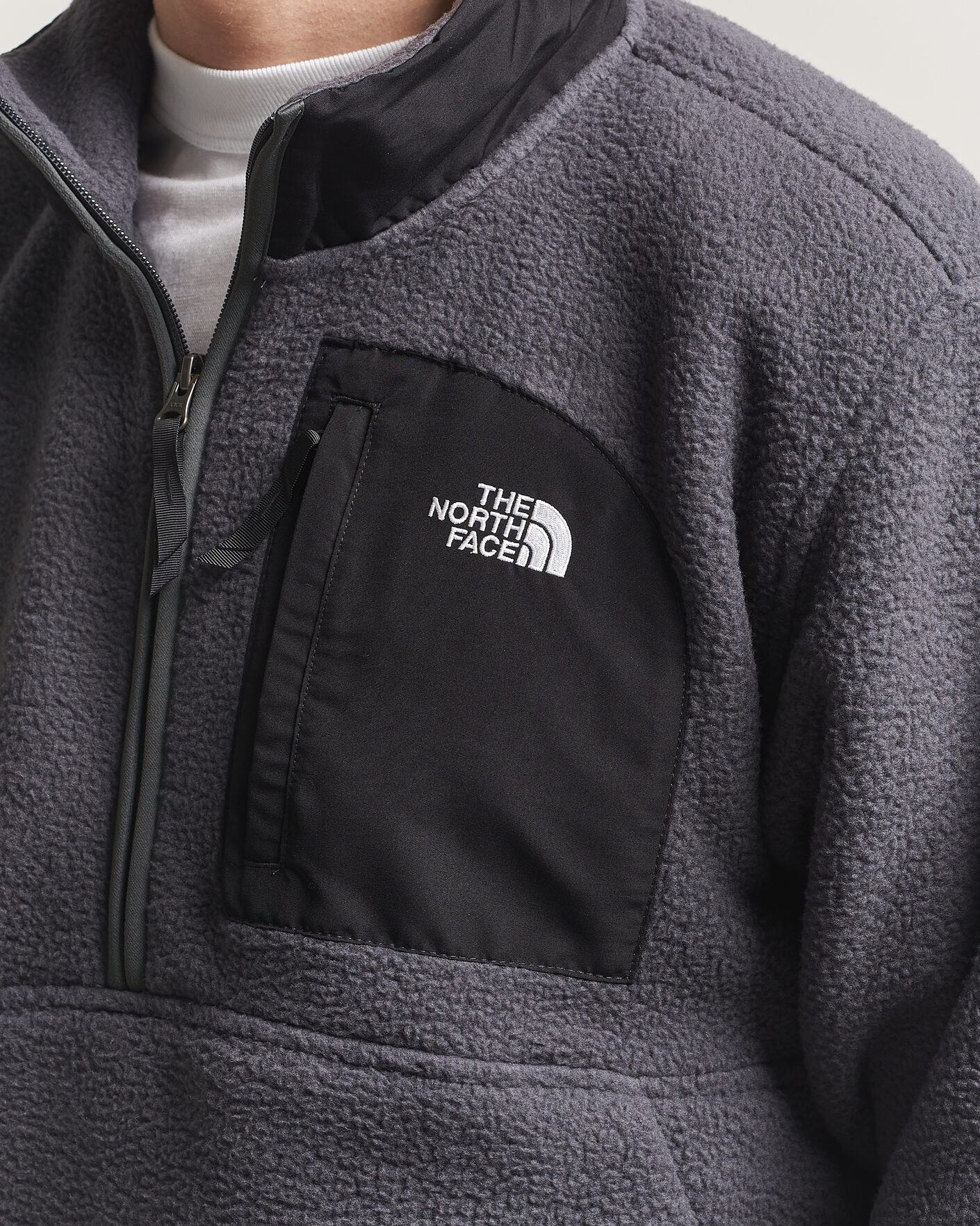 Herre | Gensere | The North Face | Yumiori Fleece Half Zip Asphalt Grey