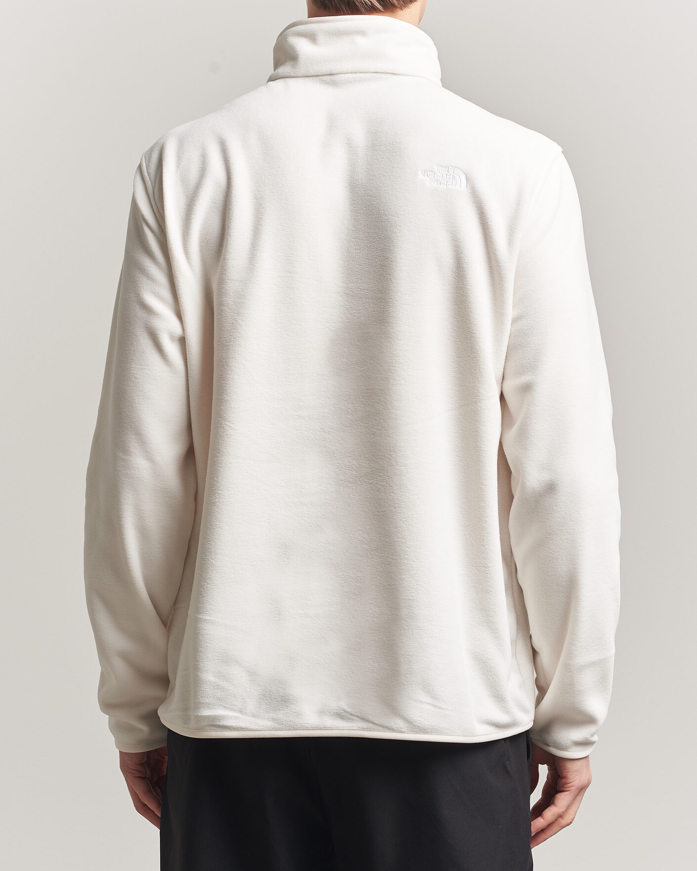 Herre | Gensere | The North Face | Glacier 1/4 Zip Fleece White Dune