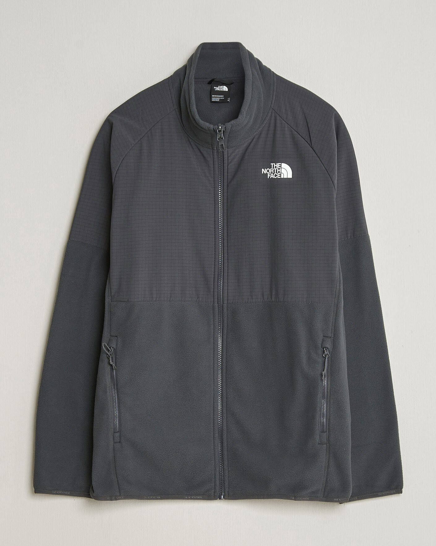 Herre | Gensere | The North Face | Glacier Hybrid Fleece Black