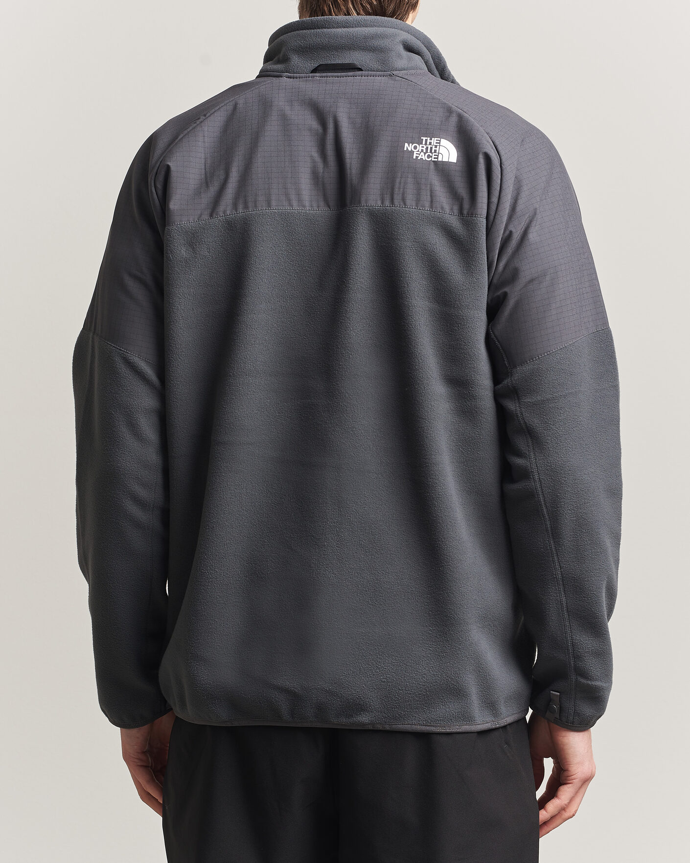 Herre | Gensere | The North Face | Glacier Hybrid Fleece Black