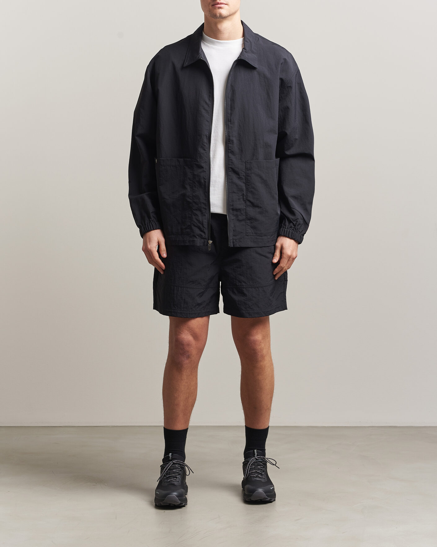 Herre | Jakker | The North Face | Red Box Nylon Shirt Jacket Black