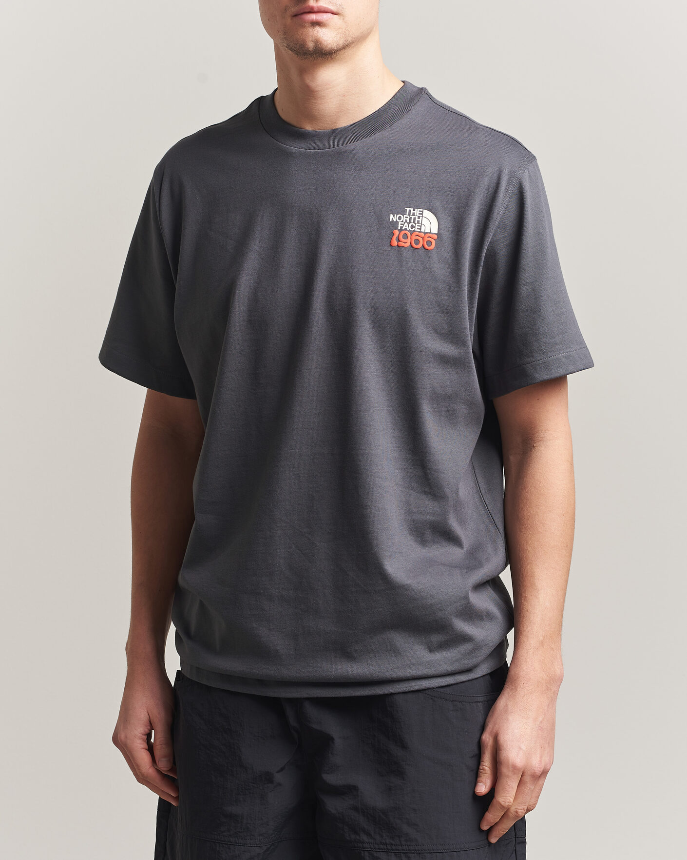 Herre | T-Shirts | The North Face | 1966 Printed T-Shirt Anthracite Grey