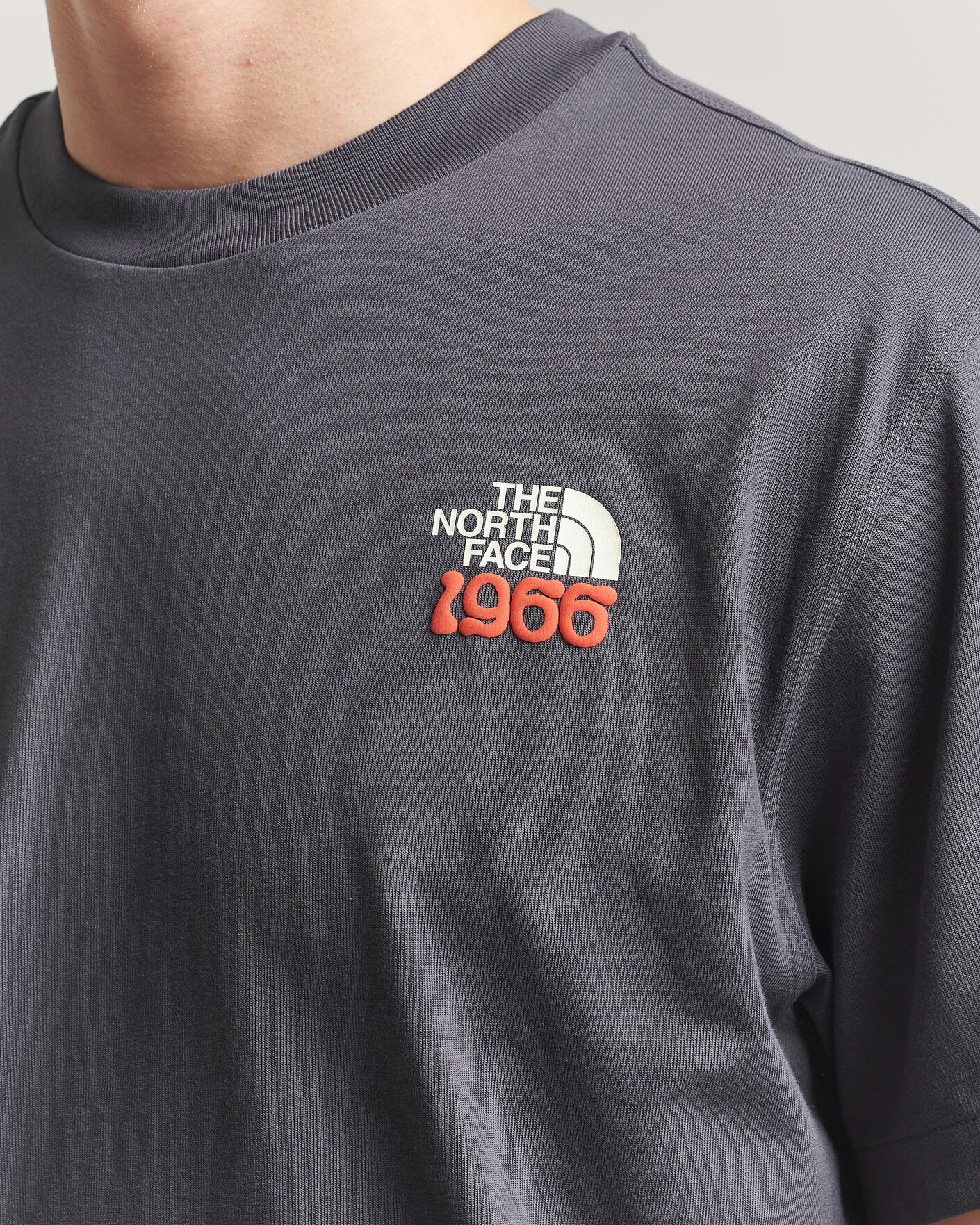 Herre | T-Shirts | The North Face | 1966 Printed T-Shirt Anthracite Grey