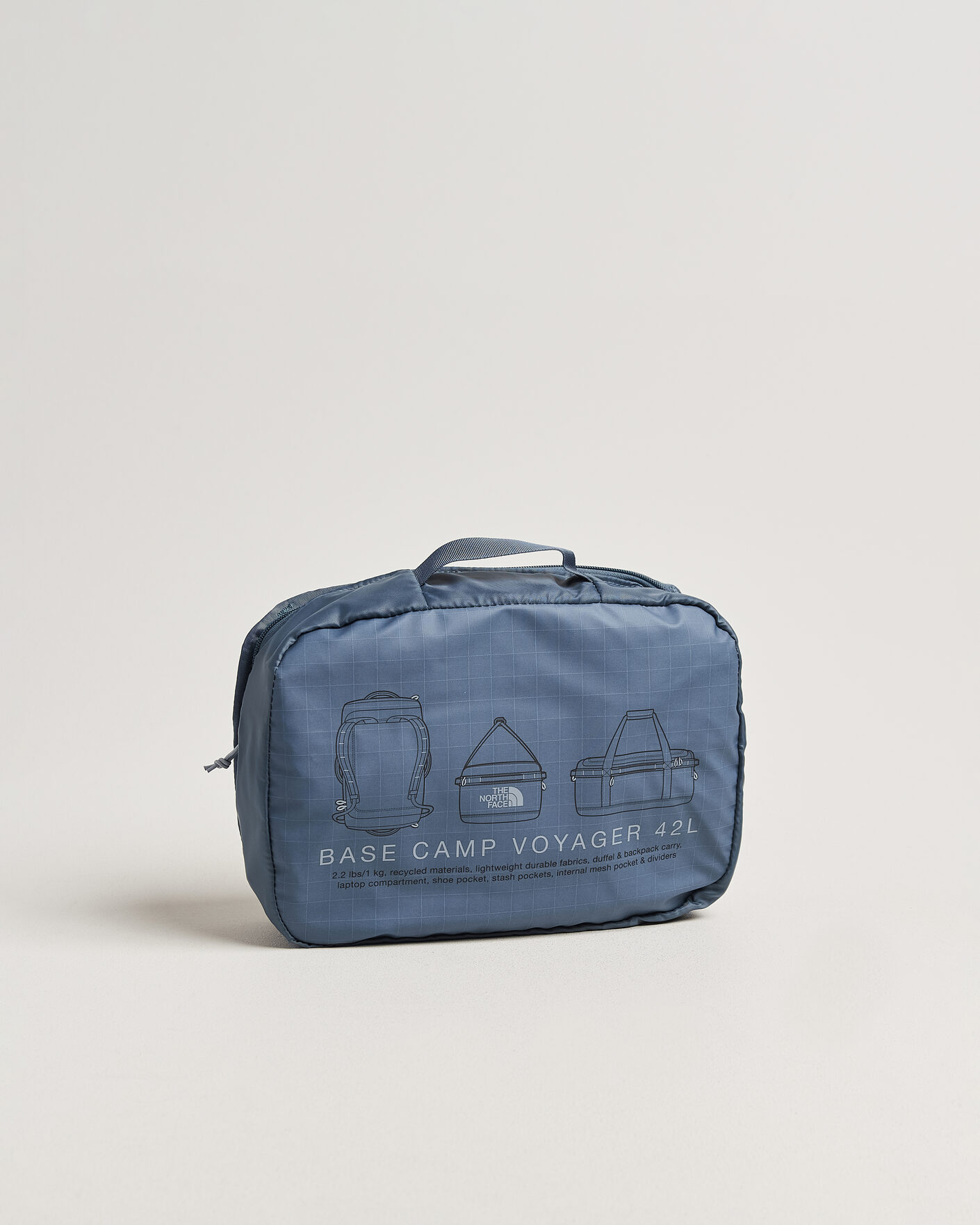 Herre | Vesker | The North Face | Base Camp Voyager Duffel 42 Granite Grey