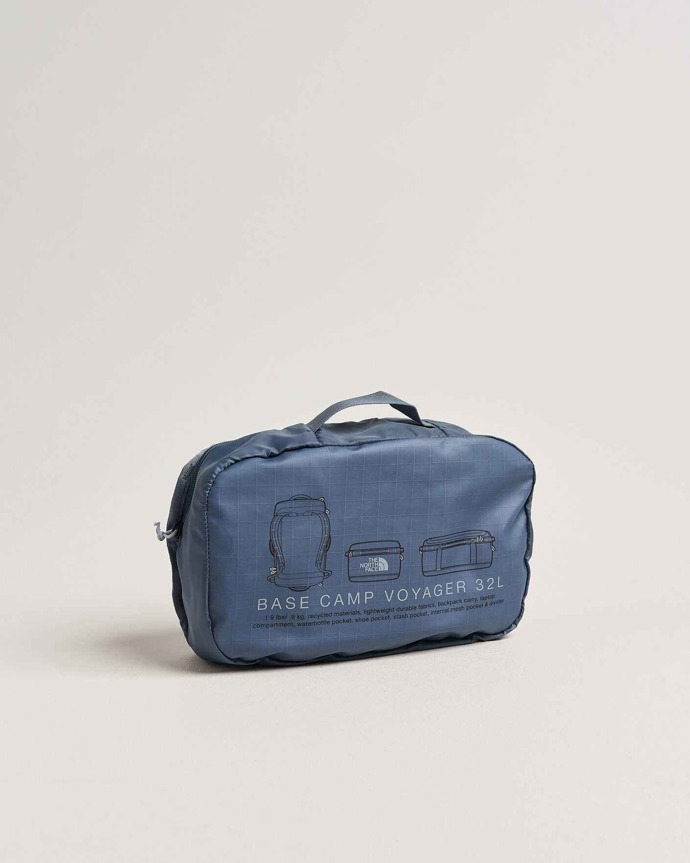 Herre | Vesker | The North Face | Base Camp Voyager Duffel 32 Granite Grey