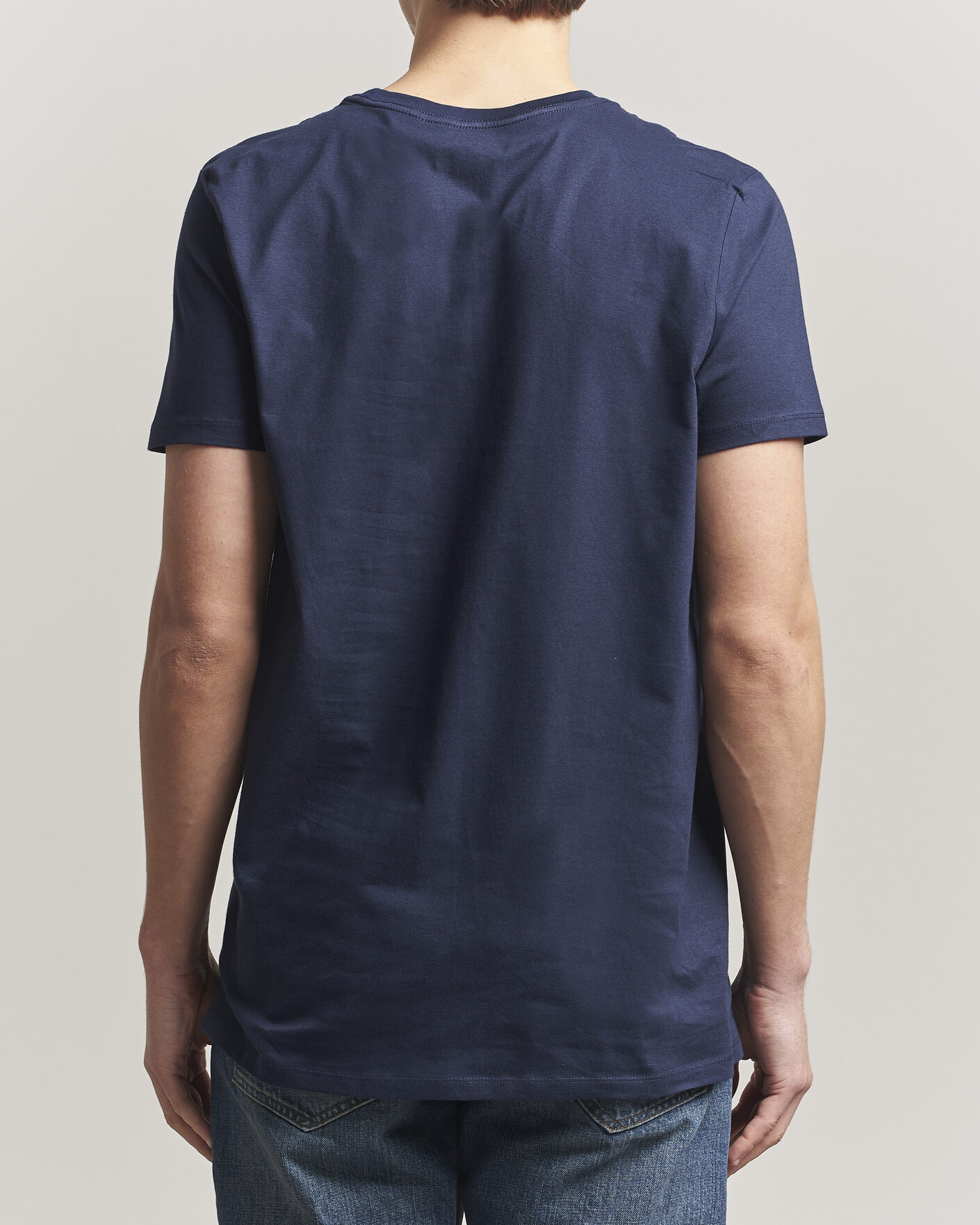 Herre | T-Shirts | Calvin Klein | 3-Pack Cotton Crew Neck T-Shirt Navy/Red/Blue