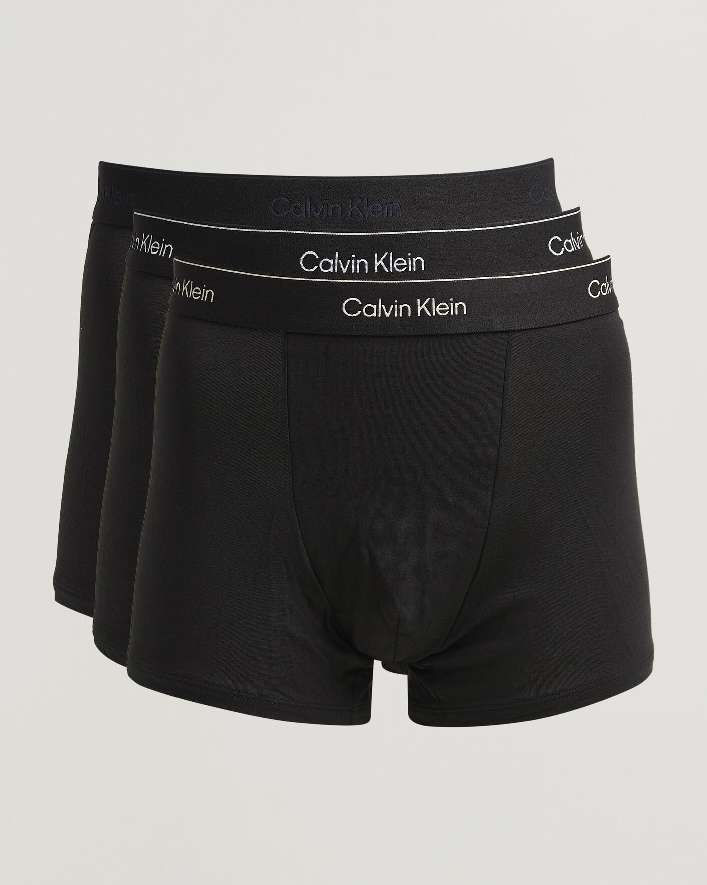 Herre | Undertøy | Calvin Klein | 3-Pack Icon Cotton Stretch Relaxed Trunk Black