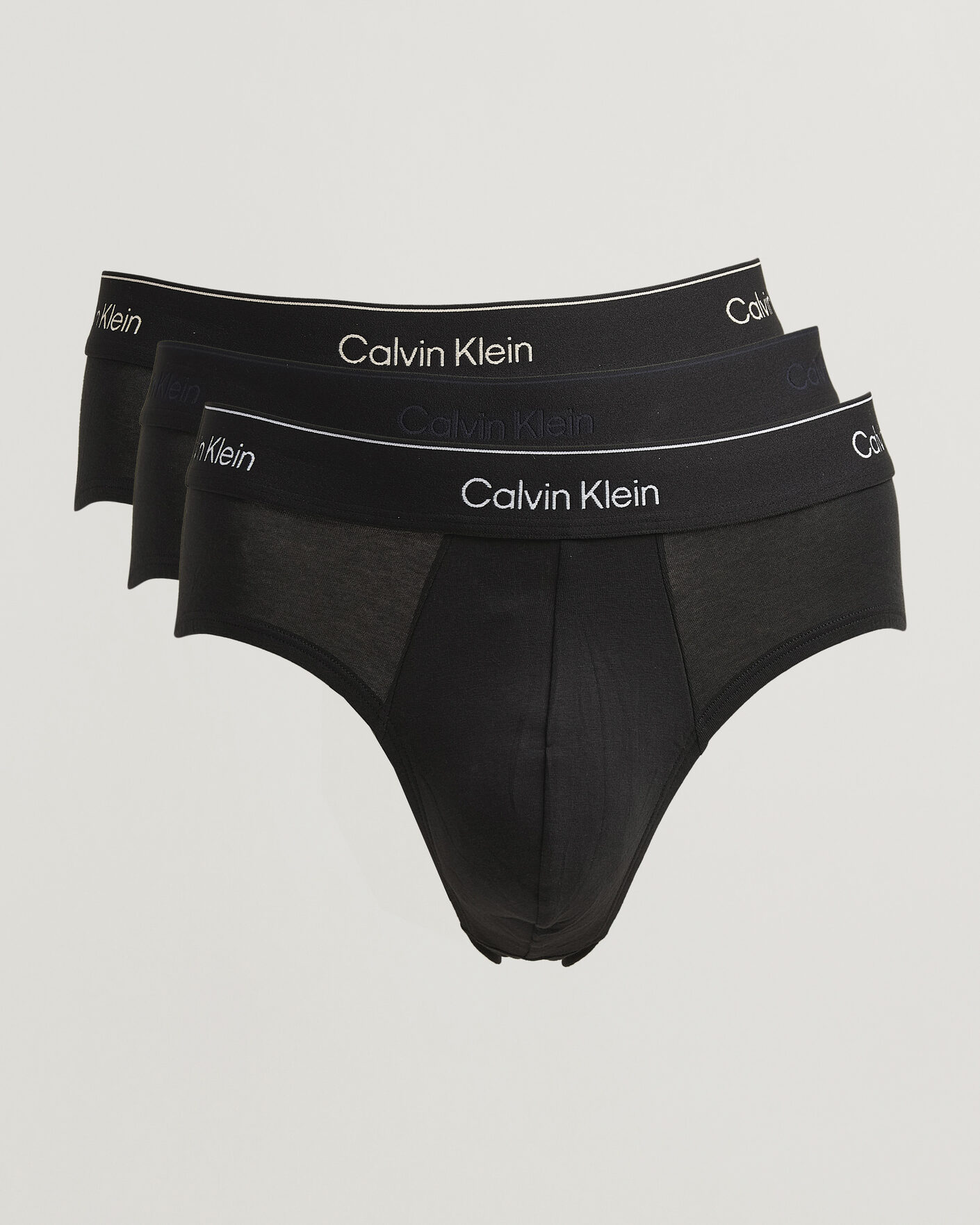Herre | Undertøy | Calvin Klein | 3-Pack Icon Cotton Stretch Hip Brief Black
