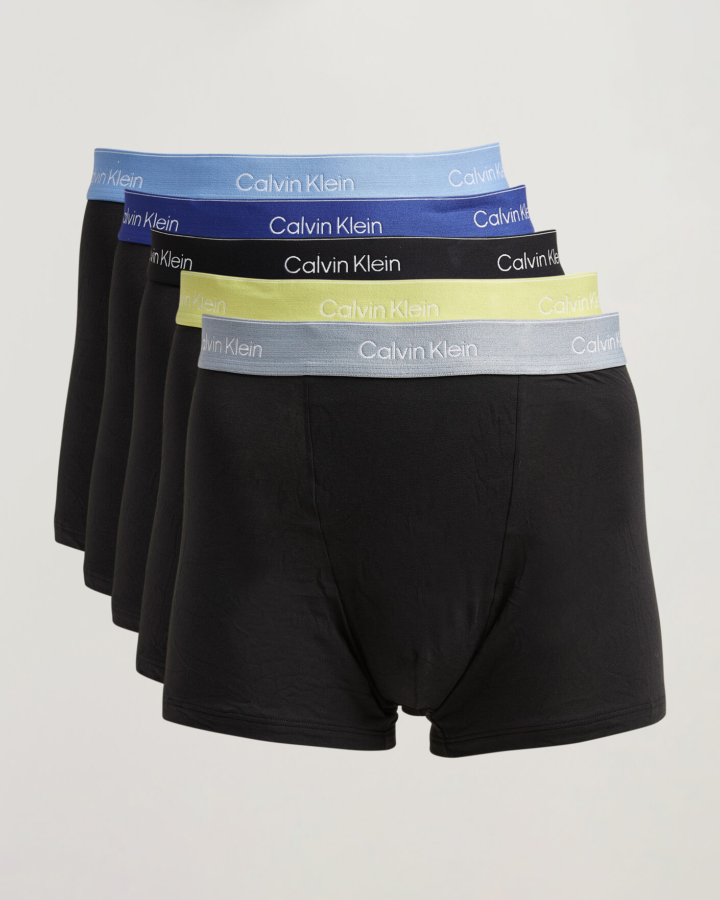 Herre | Undertøy | Calvin Klein | 5-Pack Icon Cotton Stretch Relaxed Trunk Black