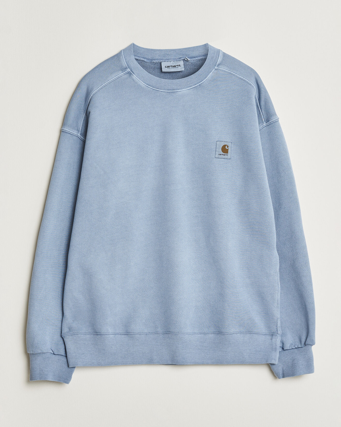 Herre | Gensere | Carhartt WIP | Nelson Sweatshirt Gentle Blue