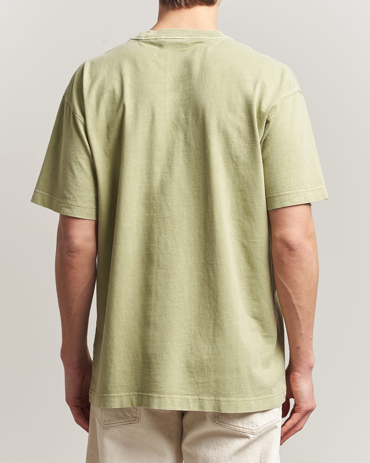 Herre | T-Shirts | Carhartt WIP | Nelson Cotton T-Shirt Gentle Green