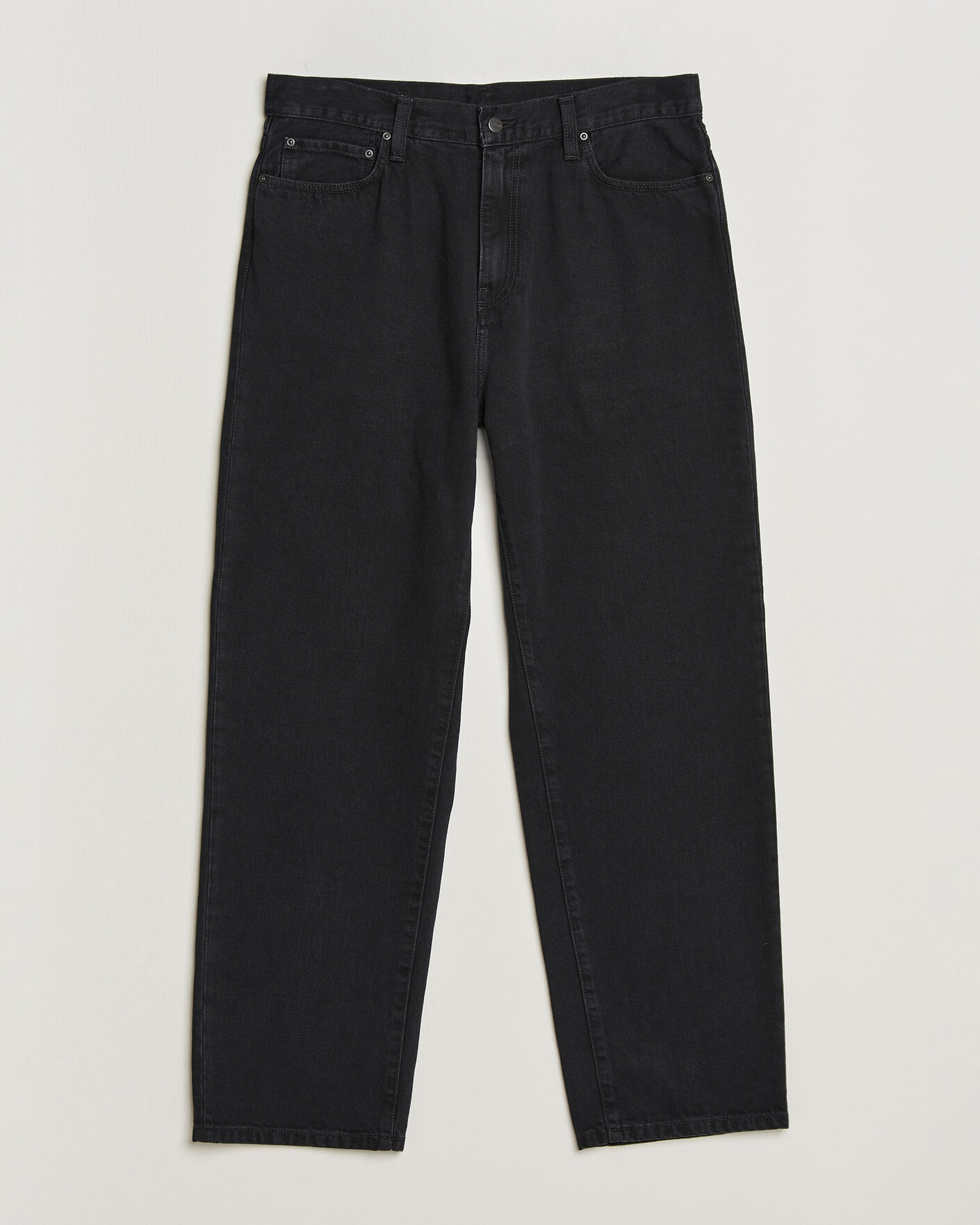 Herre | Skjorter | Carhartt WIP | Aaron Pant Smith Denim Grey Stone Wash
