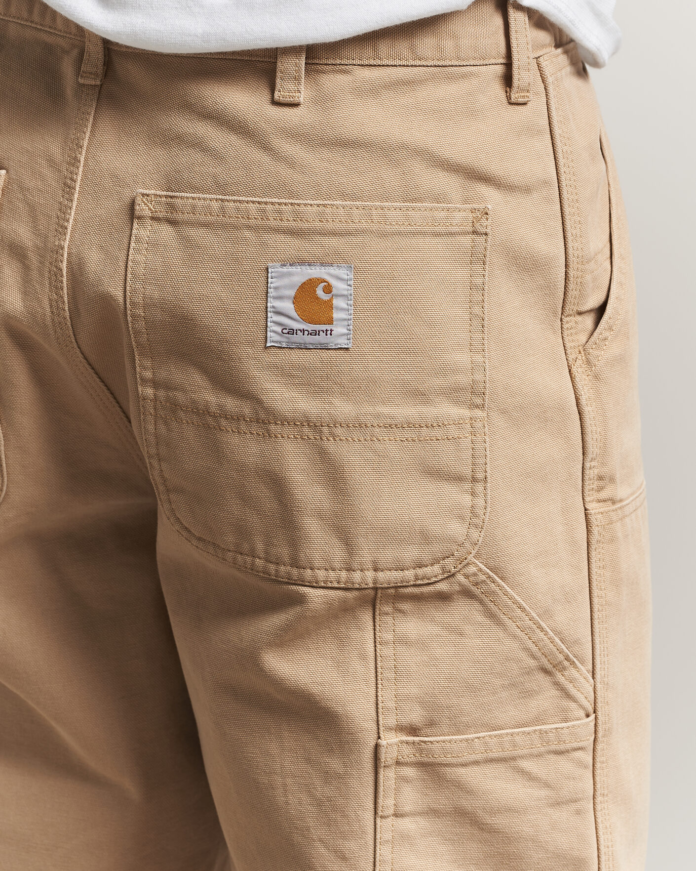 Herre | Bukser | Carhartt WIP | Double Knee Pants Dusty Age Brown
