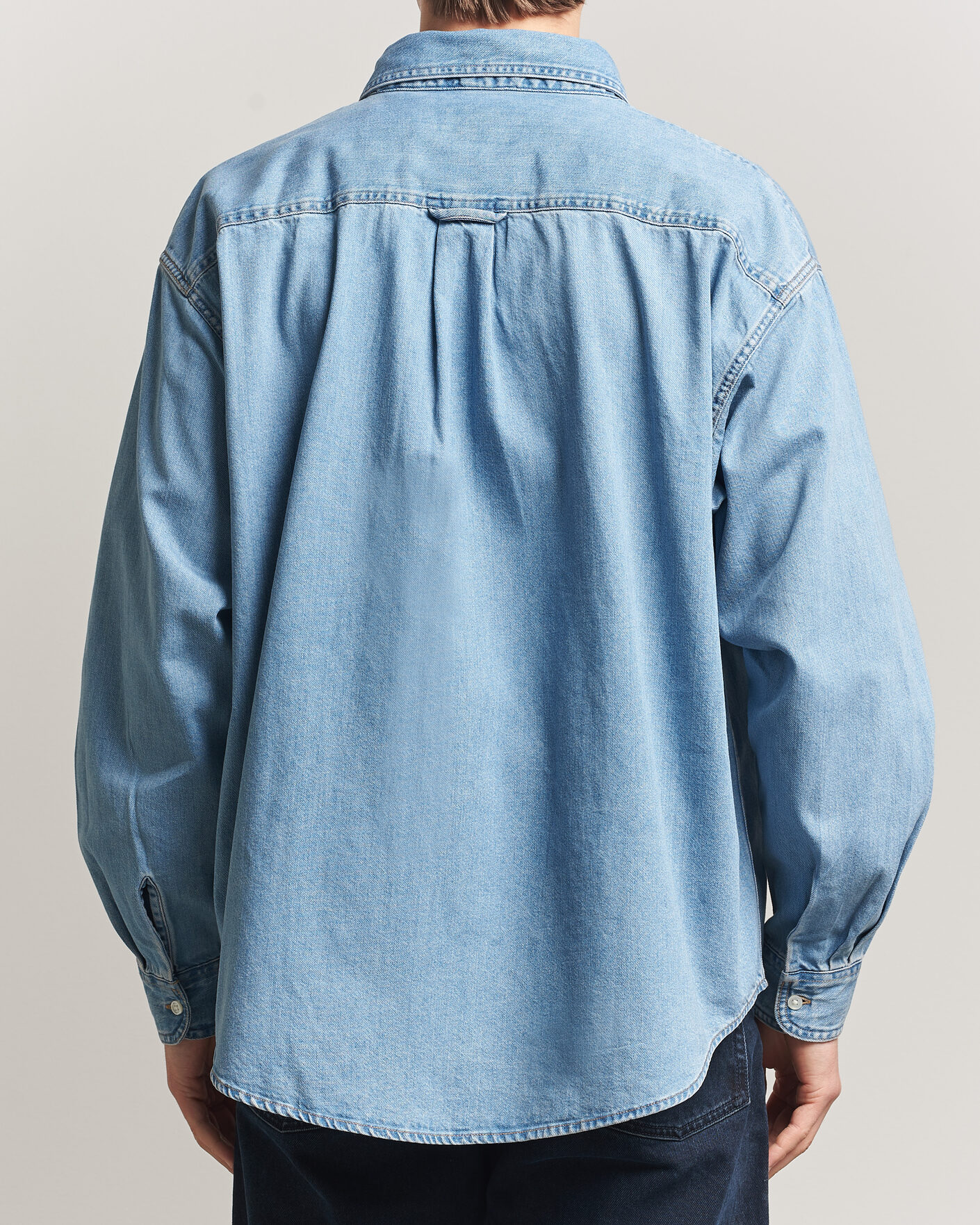 Herre | Skjorter | Carhartt WIP | Lucas Denim Shirt Blue Bleached