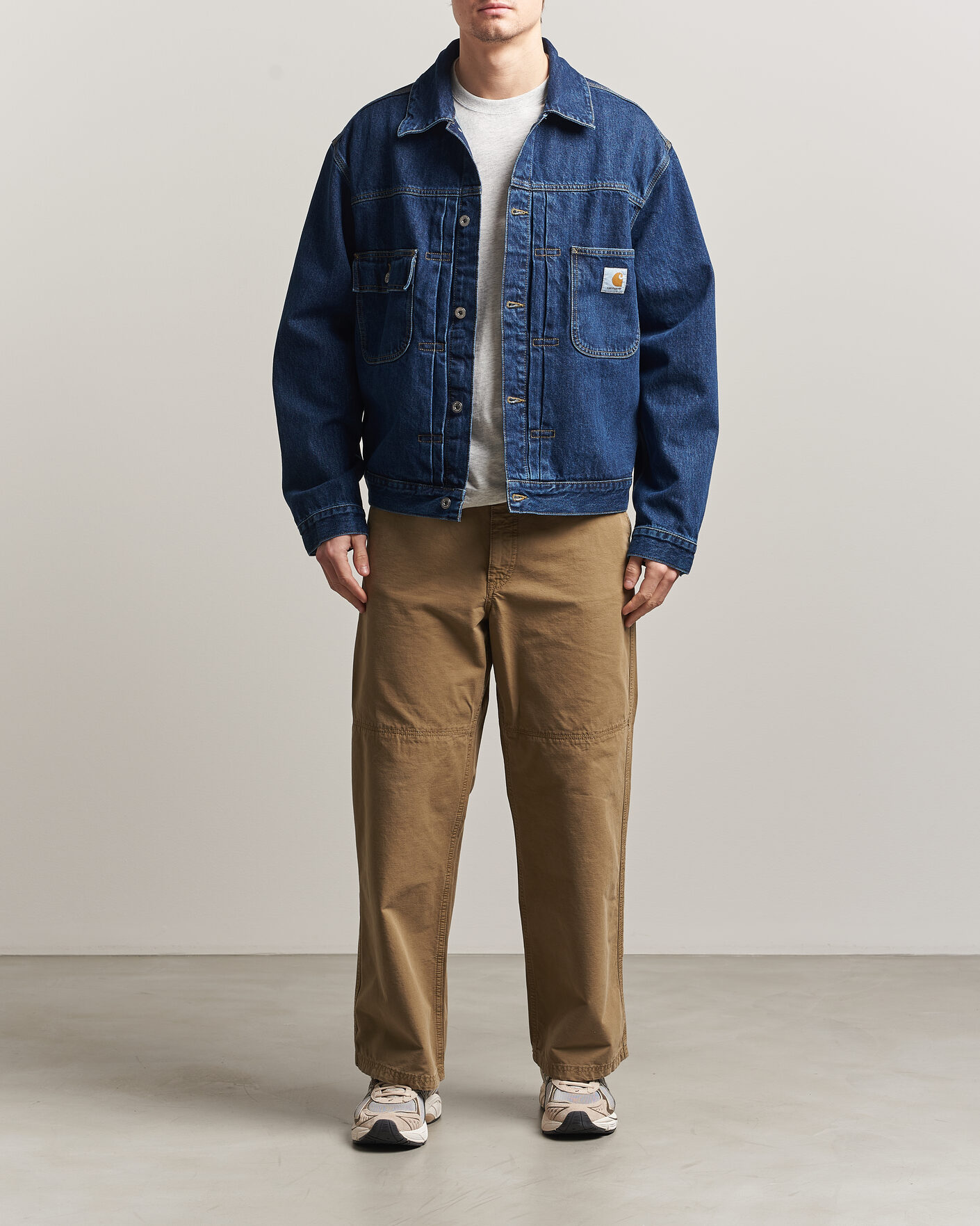 Herre | Jakker | Carhartt WIP | Belmar Denim Jacket Blue Stone Wash