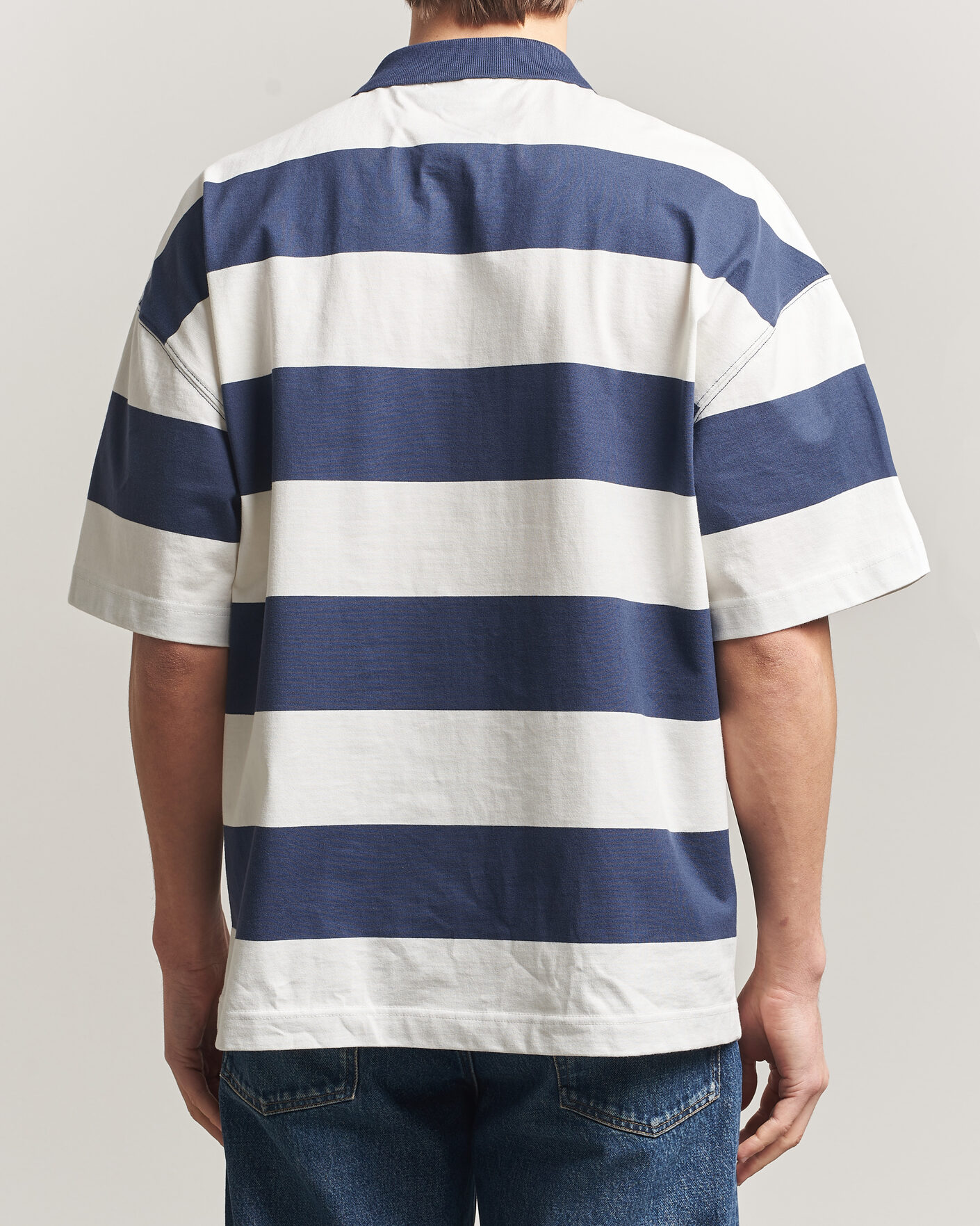 Herre | Pikéer | Carhartt WIP | Delrey Polo Blue Stripe