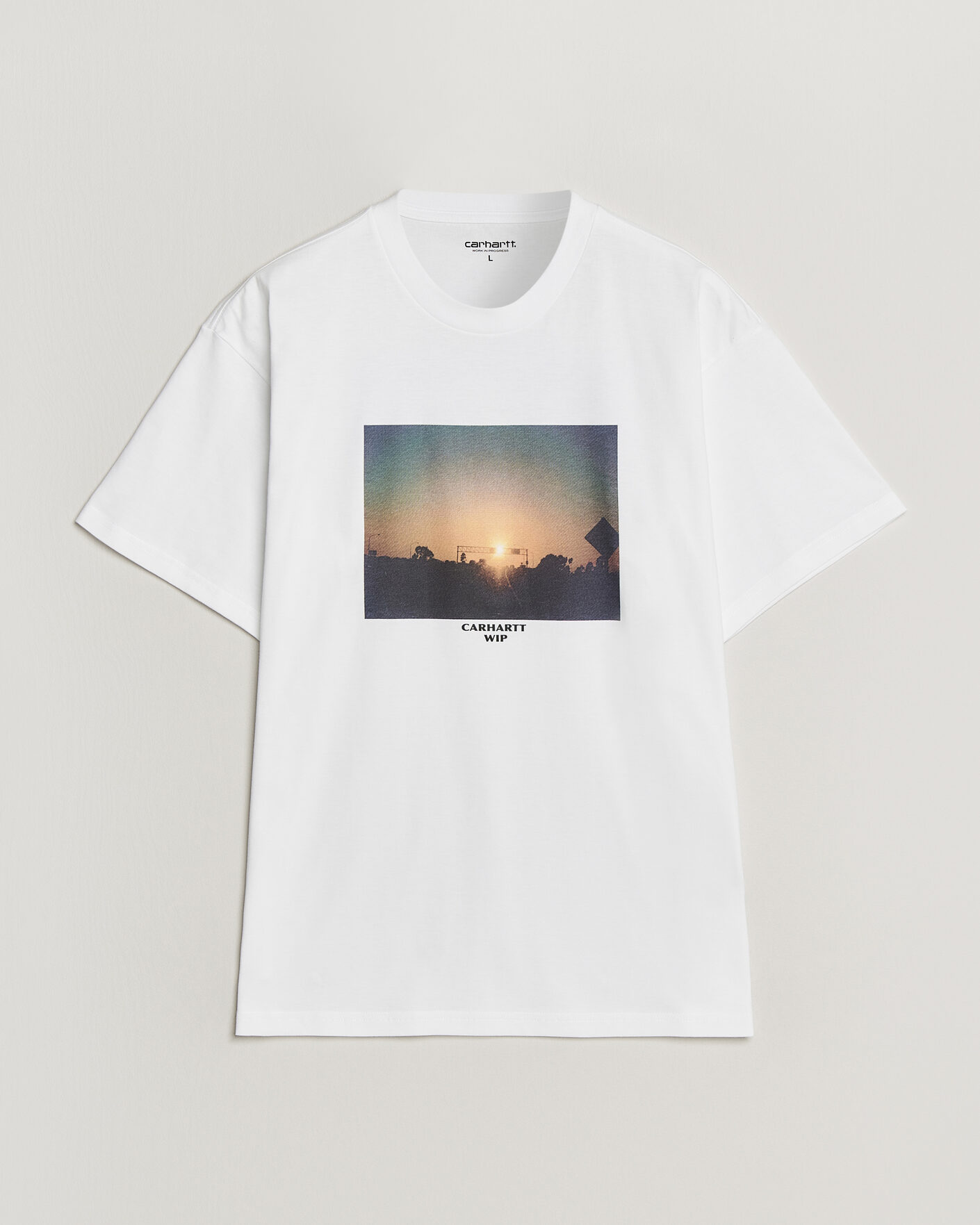 Herre | T-Shirts | Carhartt WIP | Warm Vievs T-Shirt White