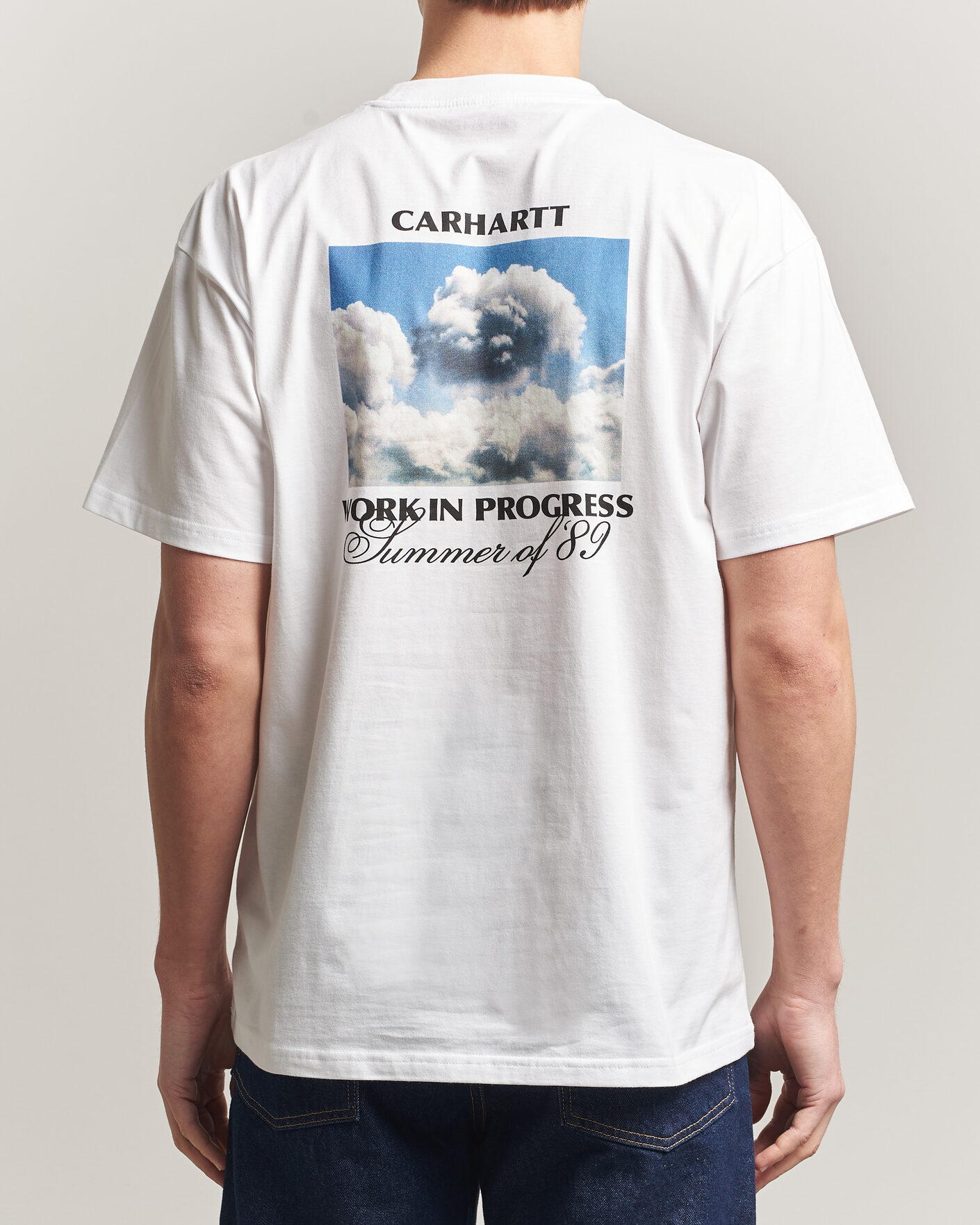 Herre | T-Shirts | Carhartt WIP | Warm Vievs T-Shirt White