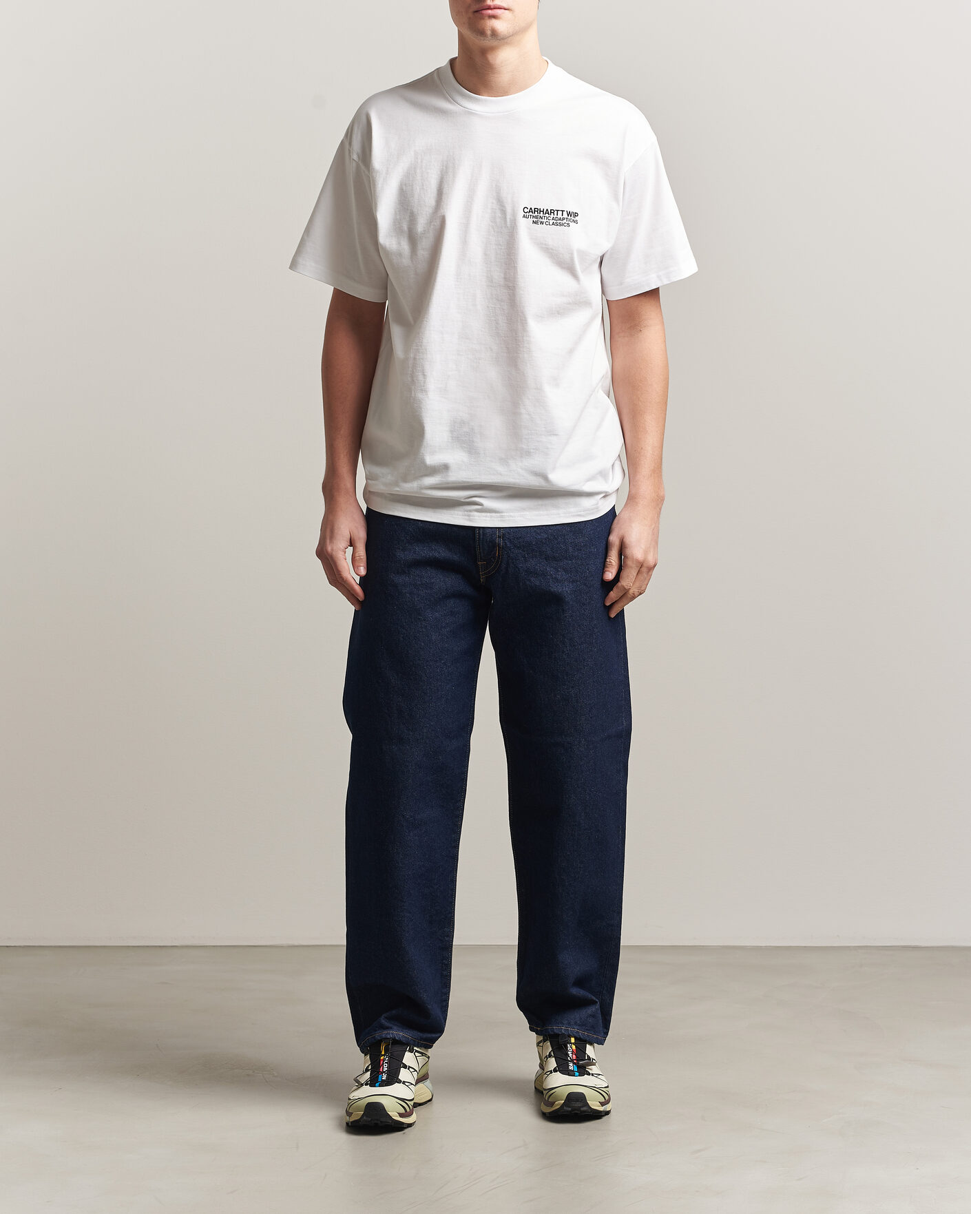 Herre | T-Shirts | Carhartt WIP | Sean Hamilton 03 T-Shirt White
