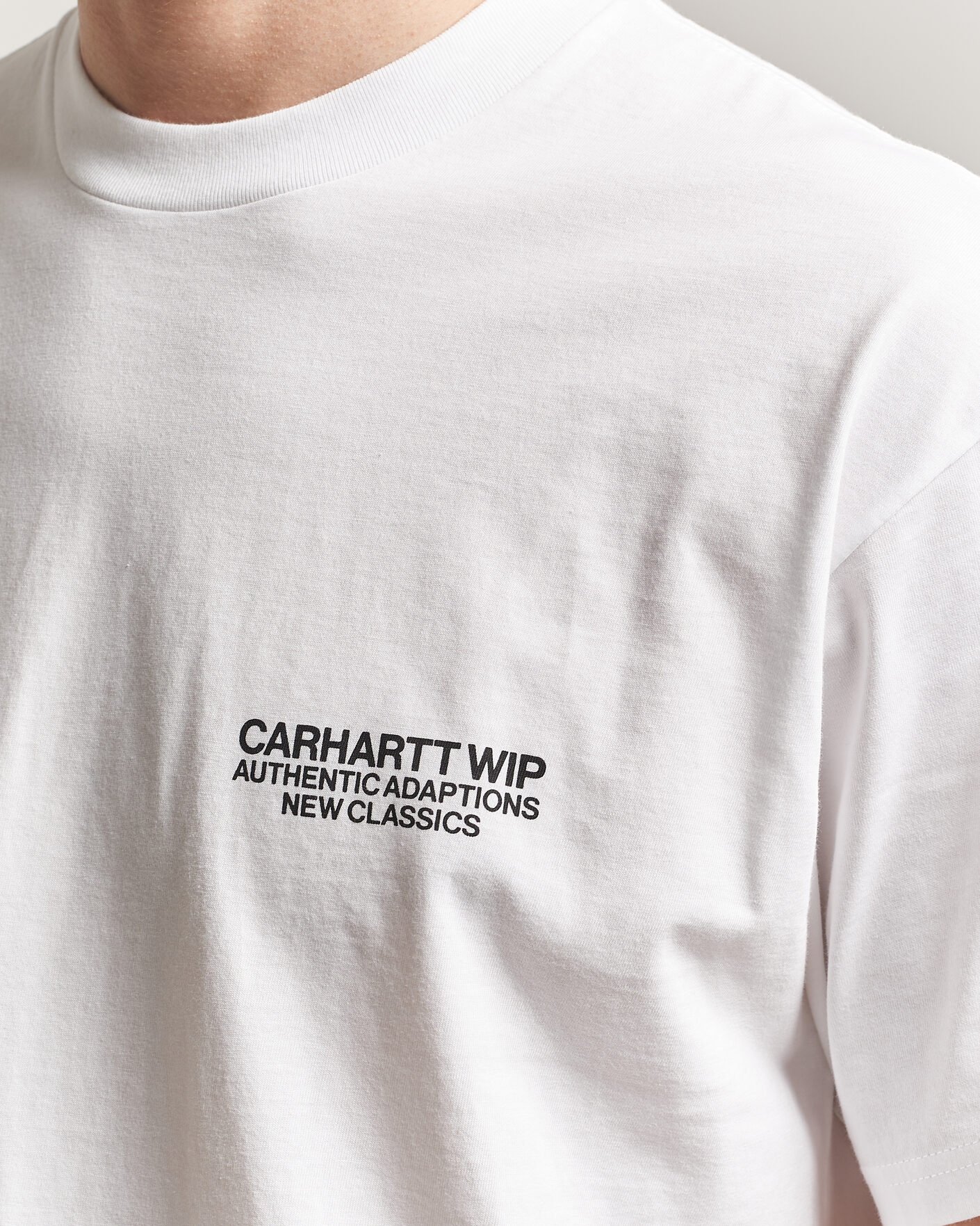 Herre | T-Shirts | Carhartt WIP | Sean Hamilton 03 T-Shirt White
