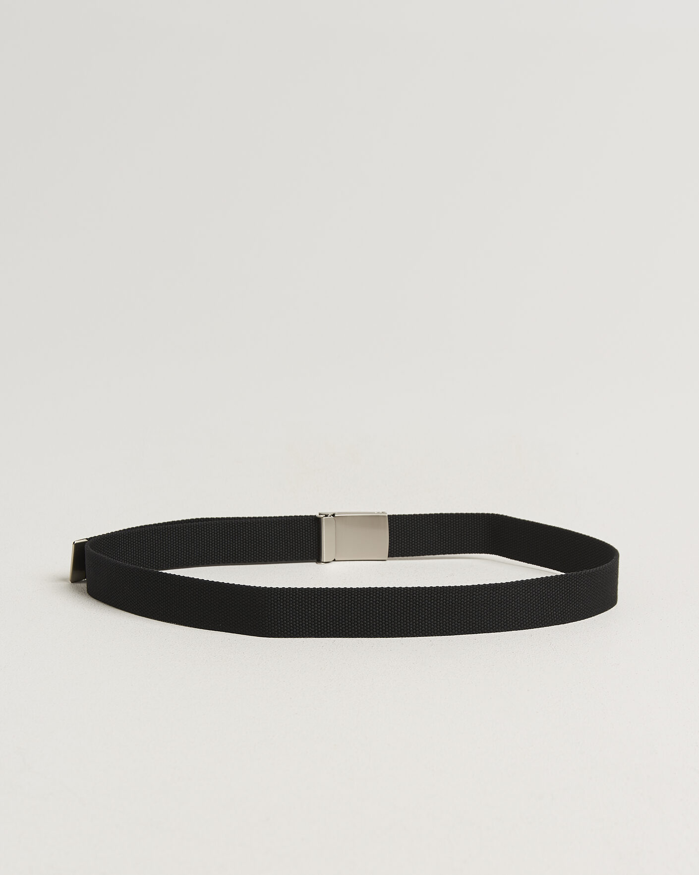Herre | Belter | Carhartt WIP | Clip Belt Chrome Black