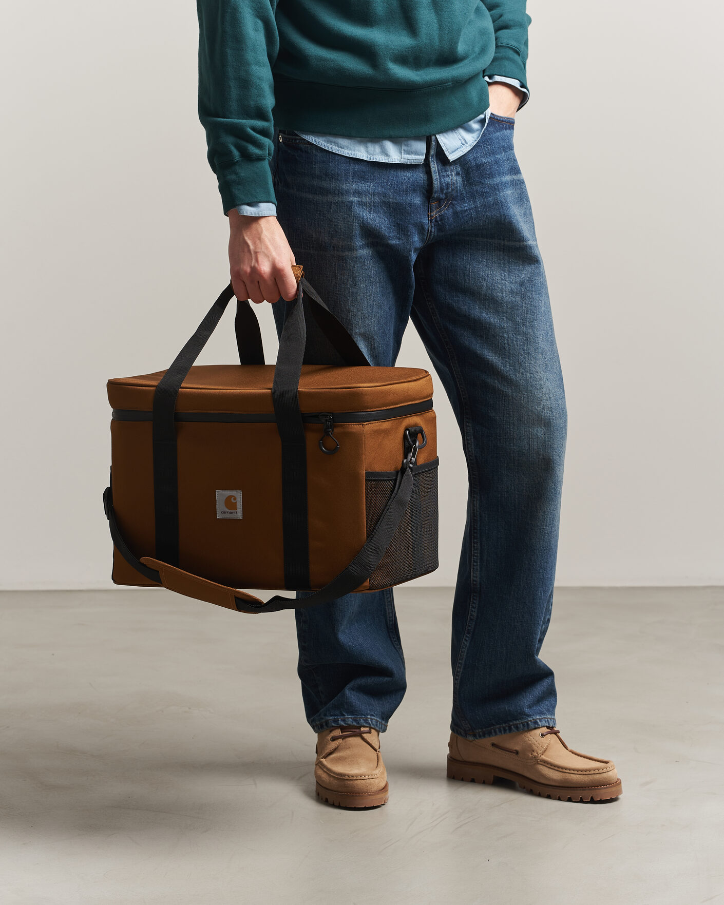 Herre | Outdoor living | Carhartt WIP | Cooler Bag 34L Hamilton Brown