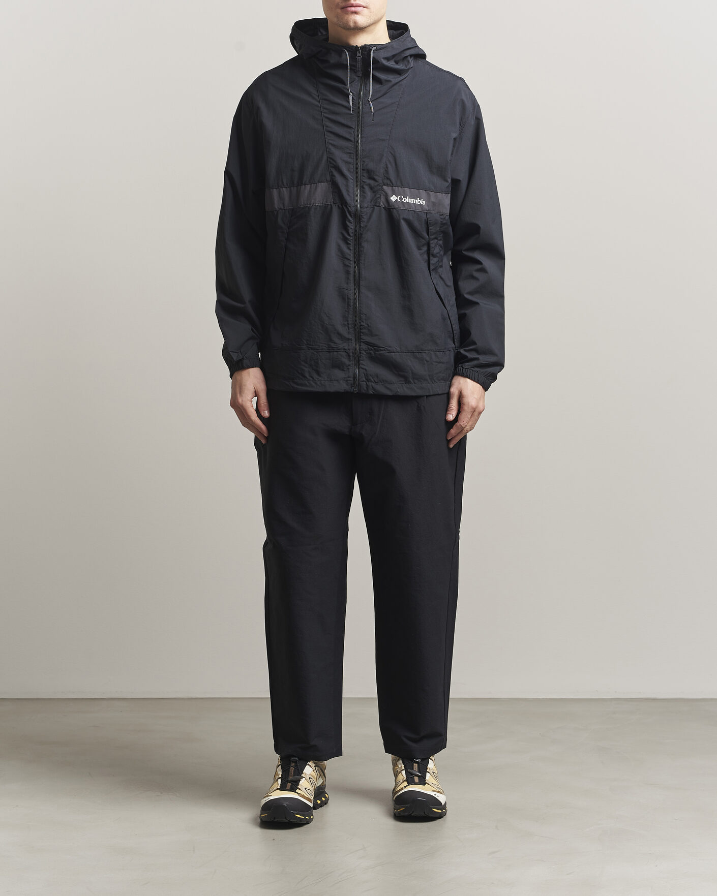 Herre | Jakker | Columbia | Spire Valley Hooded Windbreaker Black