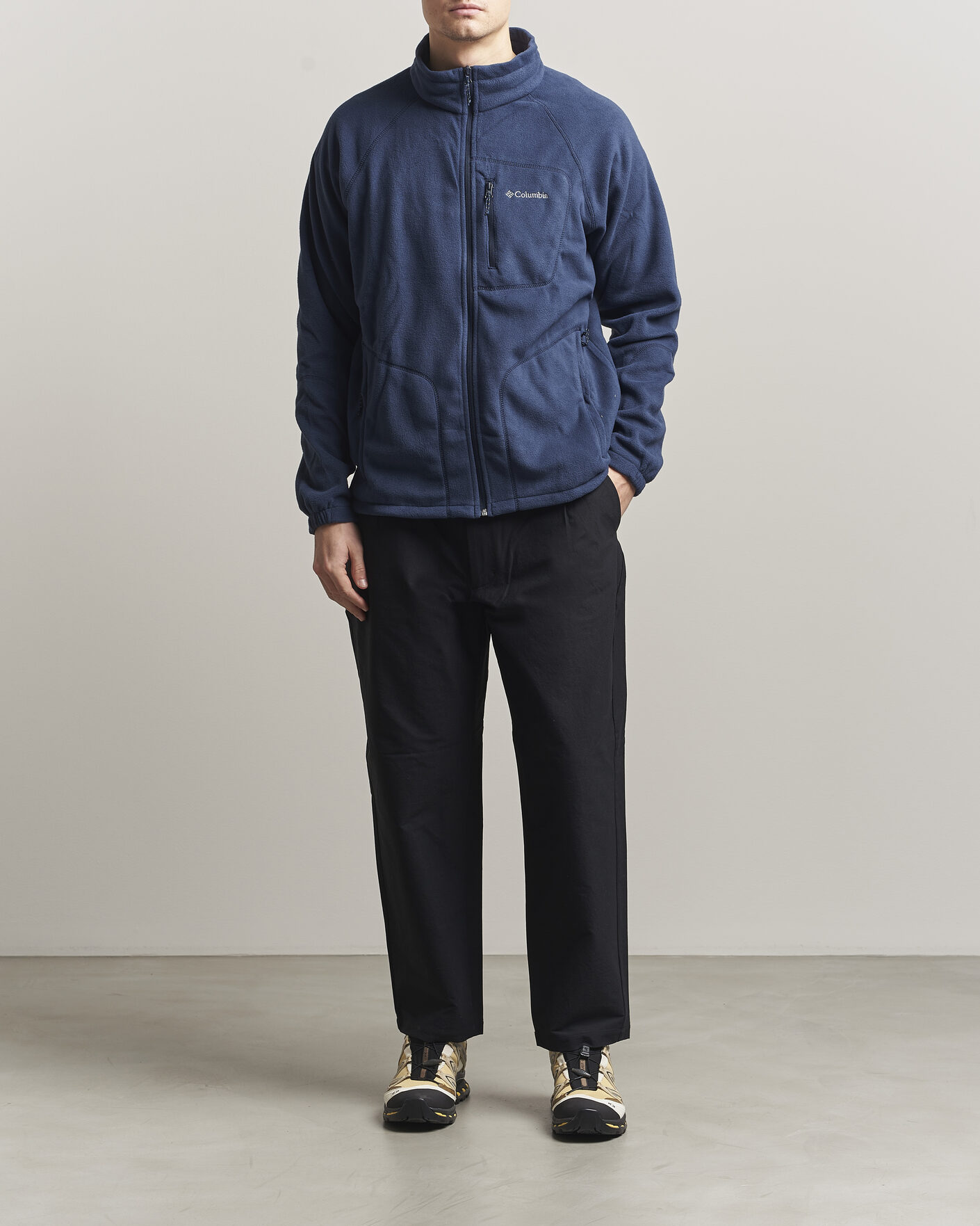 Herre | Gensere | Columbia | Fast Trek Full Zip Fleece Navy