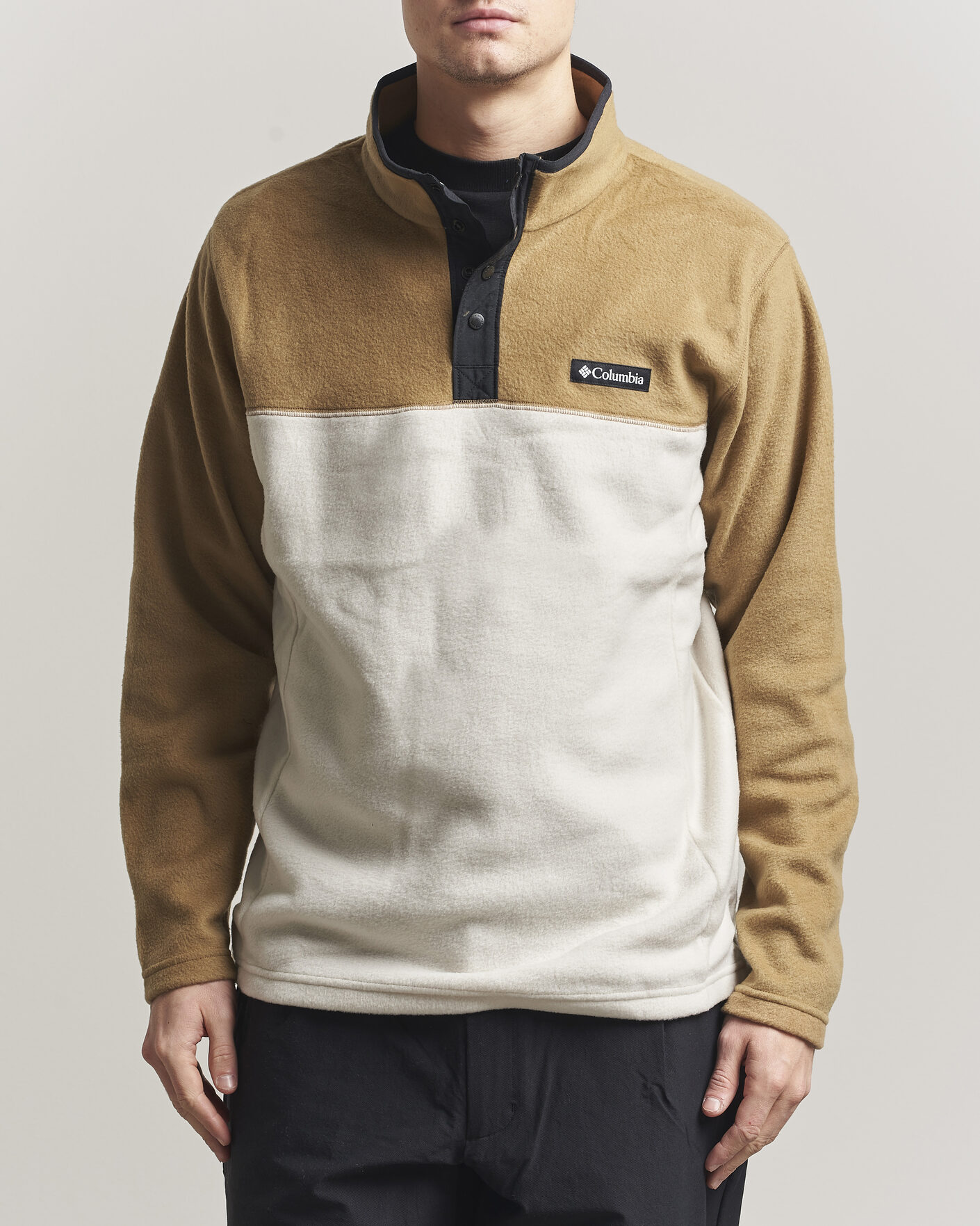 Herre | Gensere | Columbia | Steens Mountain Half Zip 2.0 Fleece Dark Stone/Delta