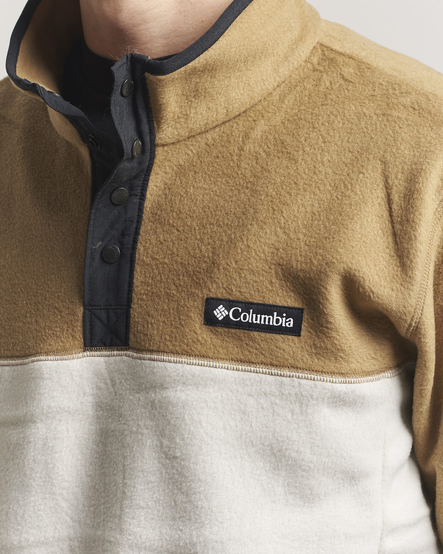 Herre | Gensere | Columbia | Steens Mountain Half Zip 2.0 Fleece Dark Stone/Delta