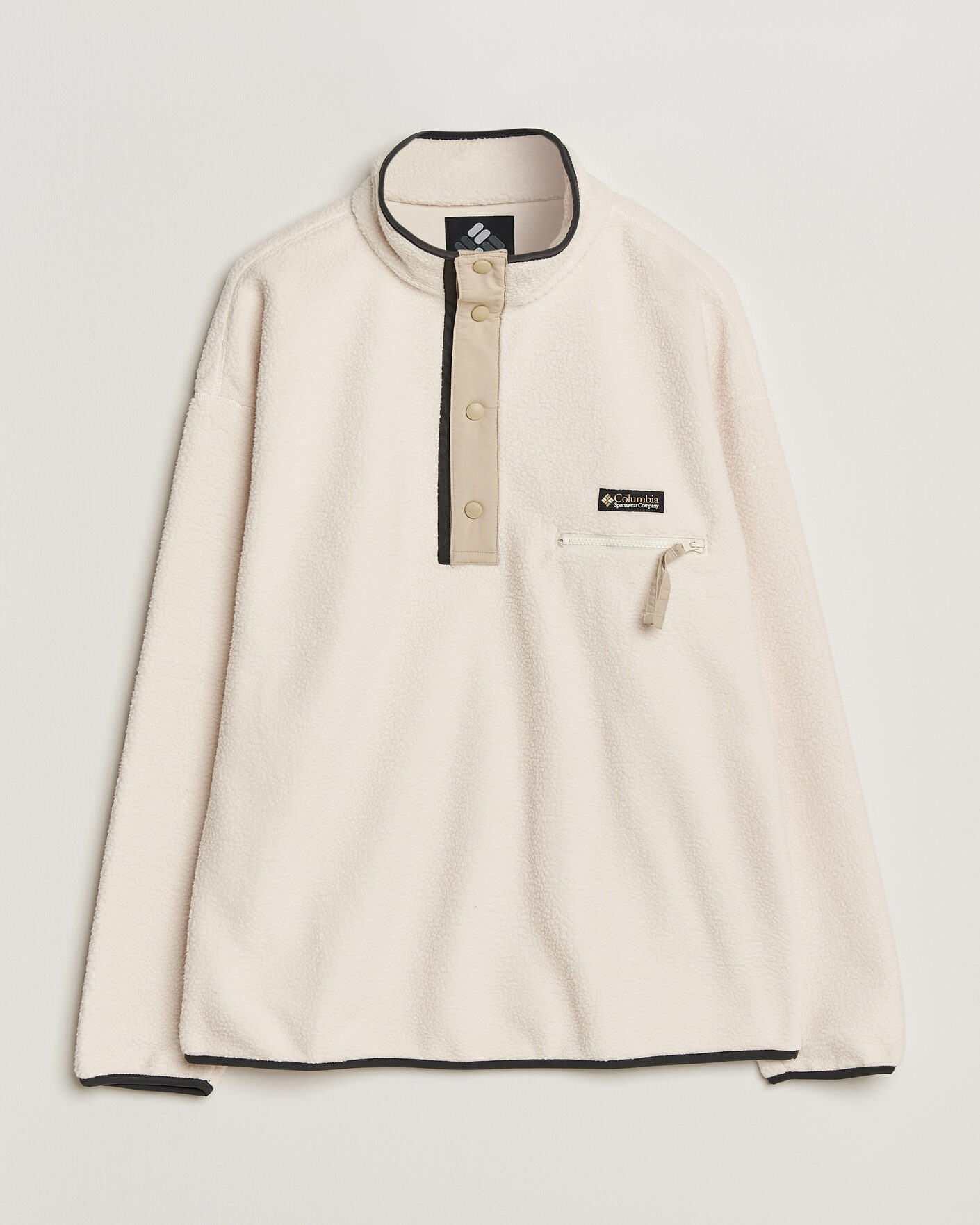 Herre | Gensere | Columbia | Helvetia II Half Snap Fleece Chalk