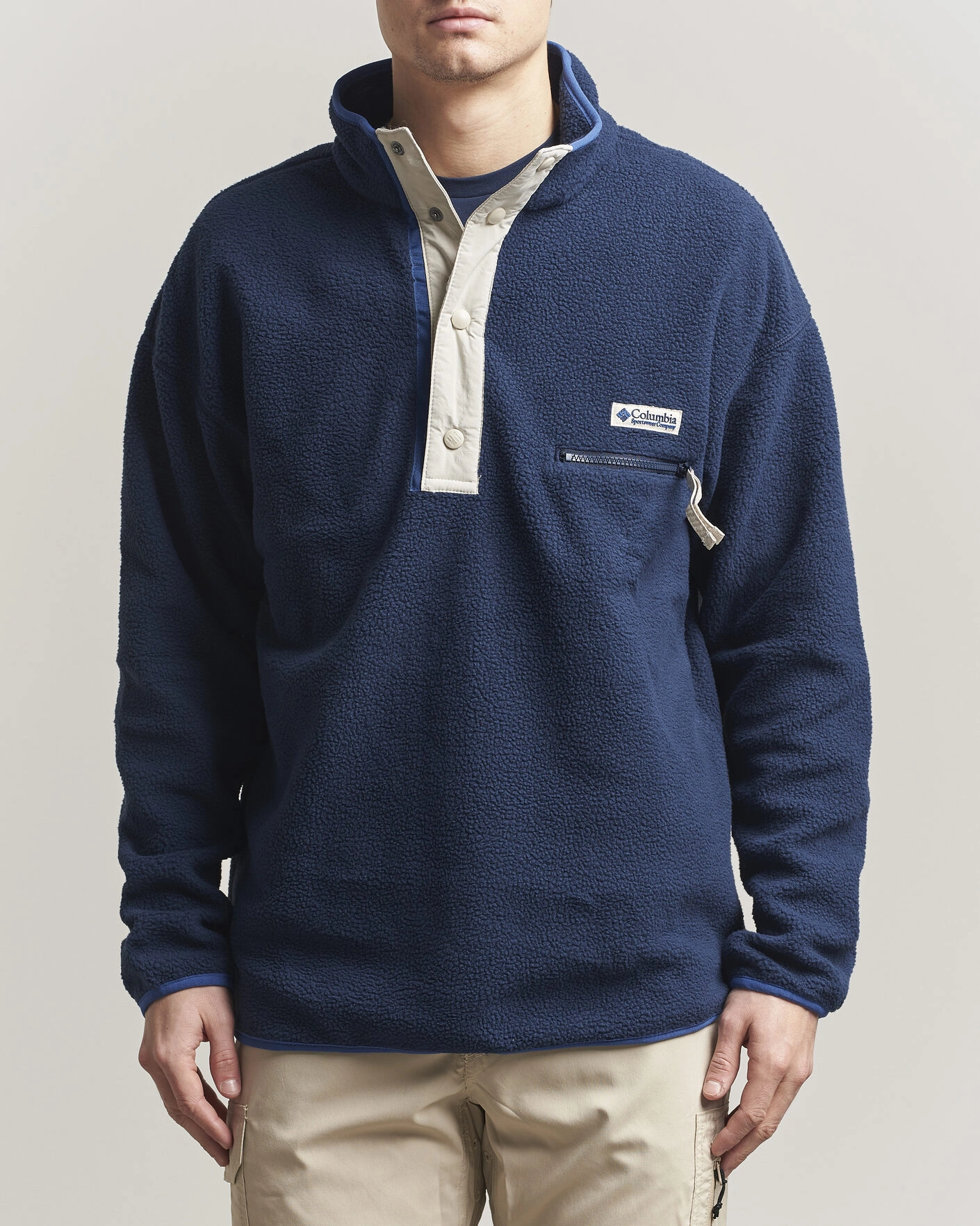 Herre | Gensere | Columbia | Helvetia II Half Snap Fleece Navy