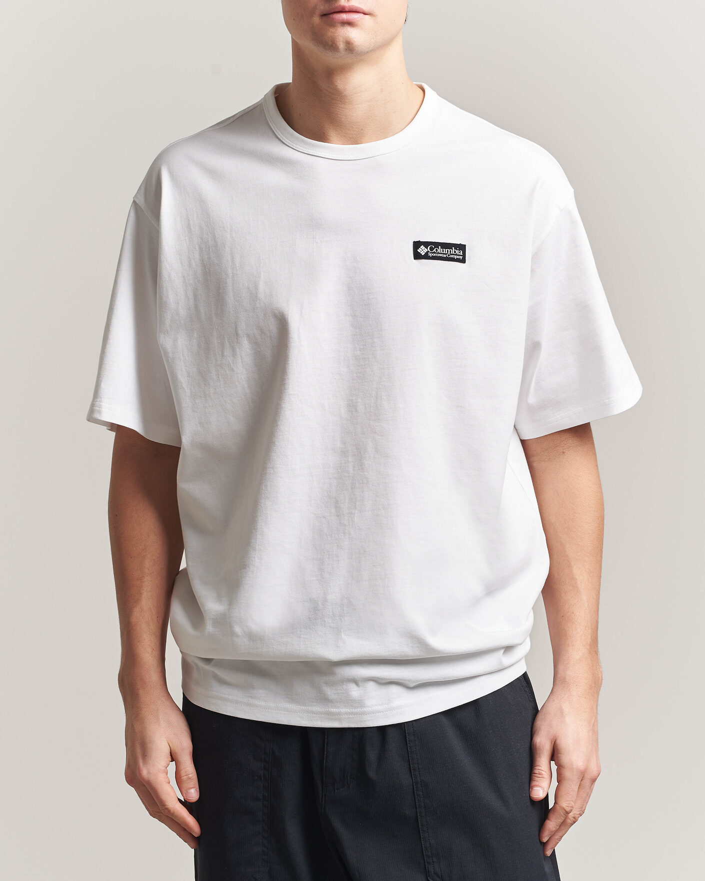 Herre | T-Shirts | Columbia | Heavyweight Back Graphic T-Shirt White