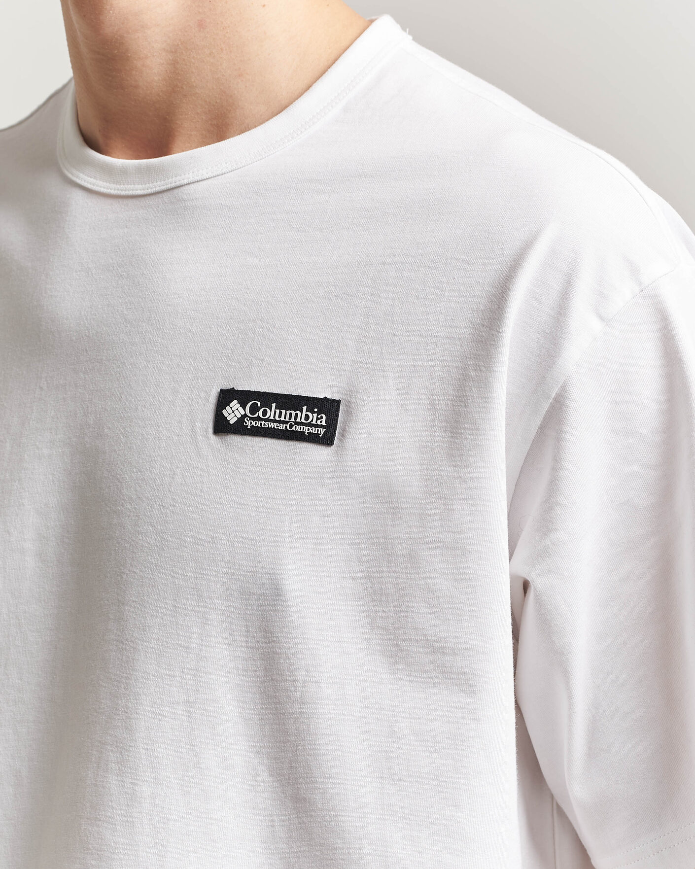 Herre | T-Shirts | Columbia | Heavyweight Back Graphic T-Shirt White